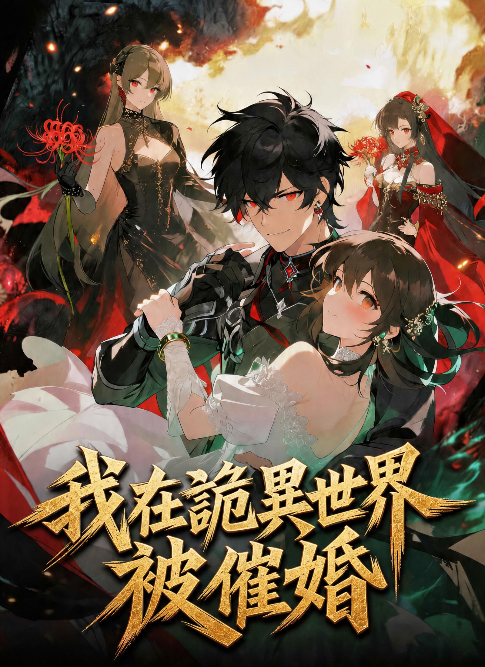 《我在詭異世界被催婚》封面