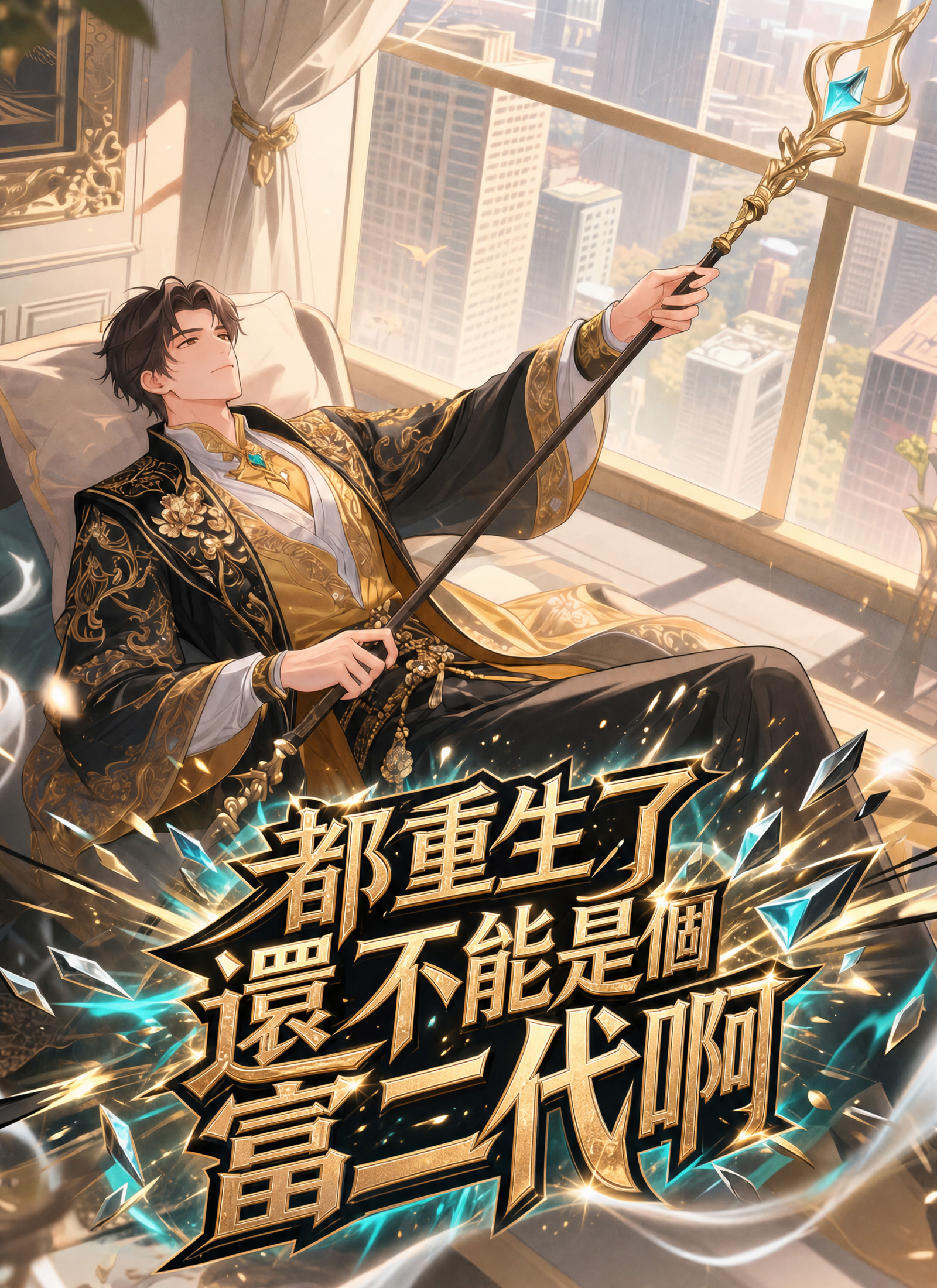 《都重生了還不能是個富二代啊》封面