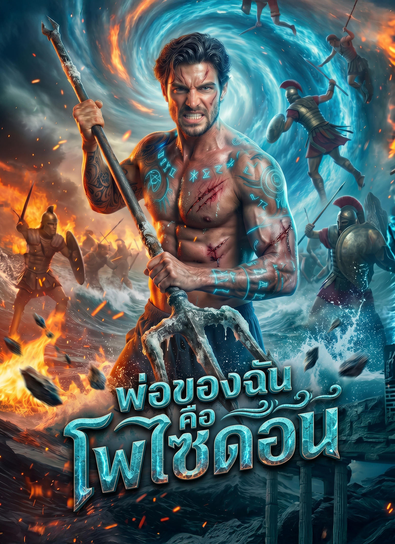 หน้าปกพ่อของฉันคือโพไซดอน