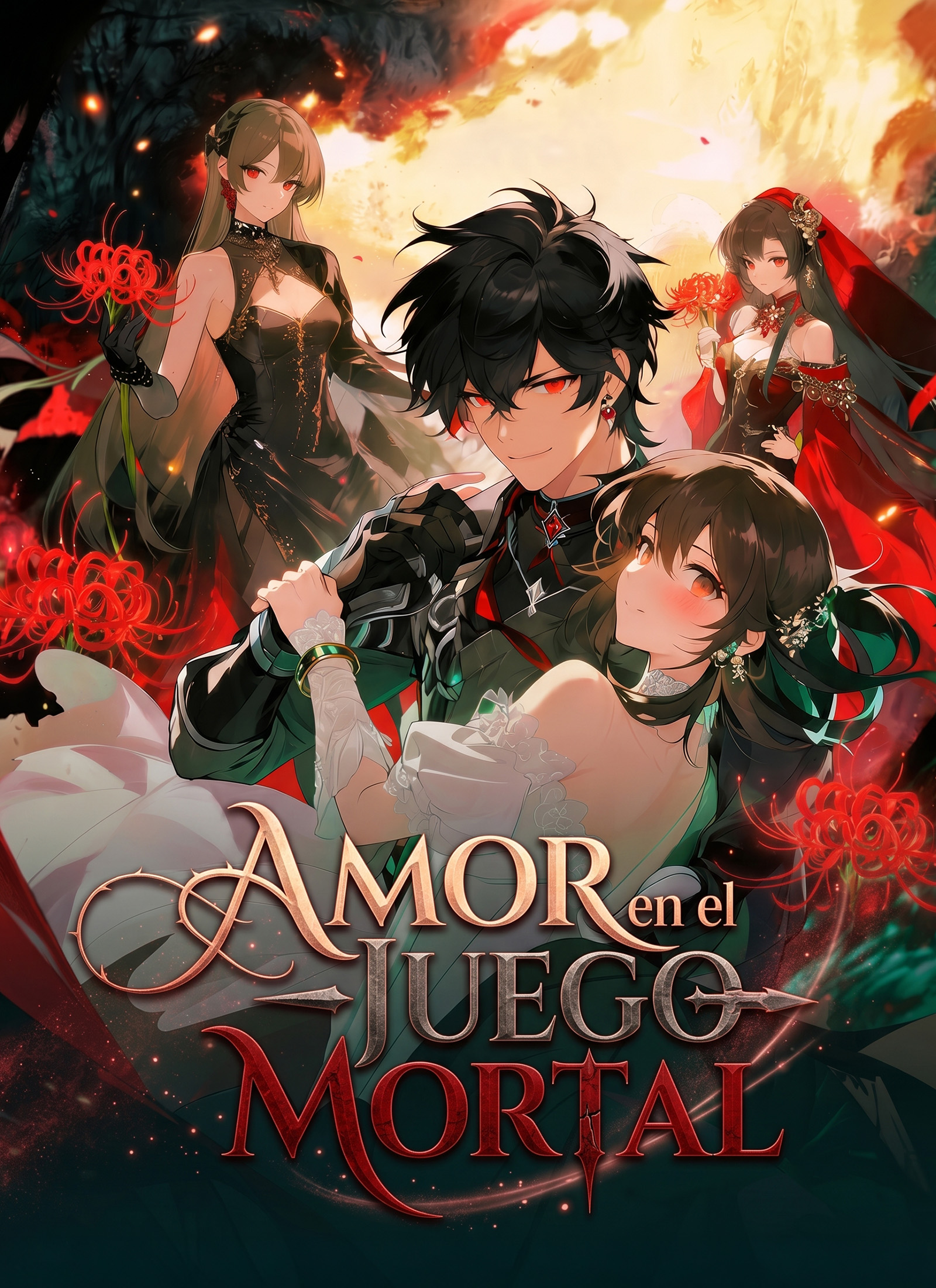 Portada de Amor en el Juego Mortal
