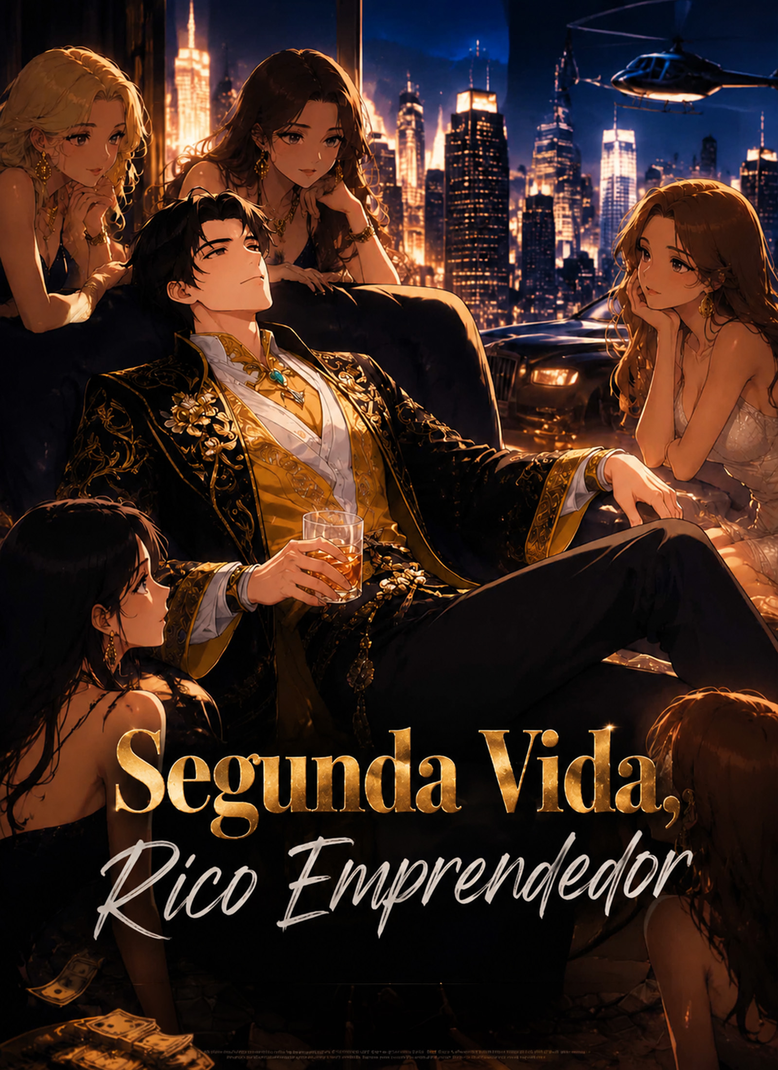 Portada de [Doblado] Segunda vida, rico emprendedor
