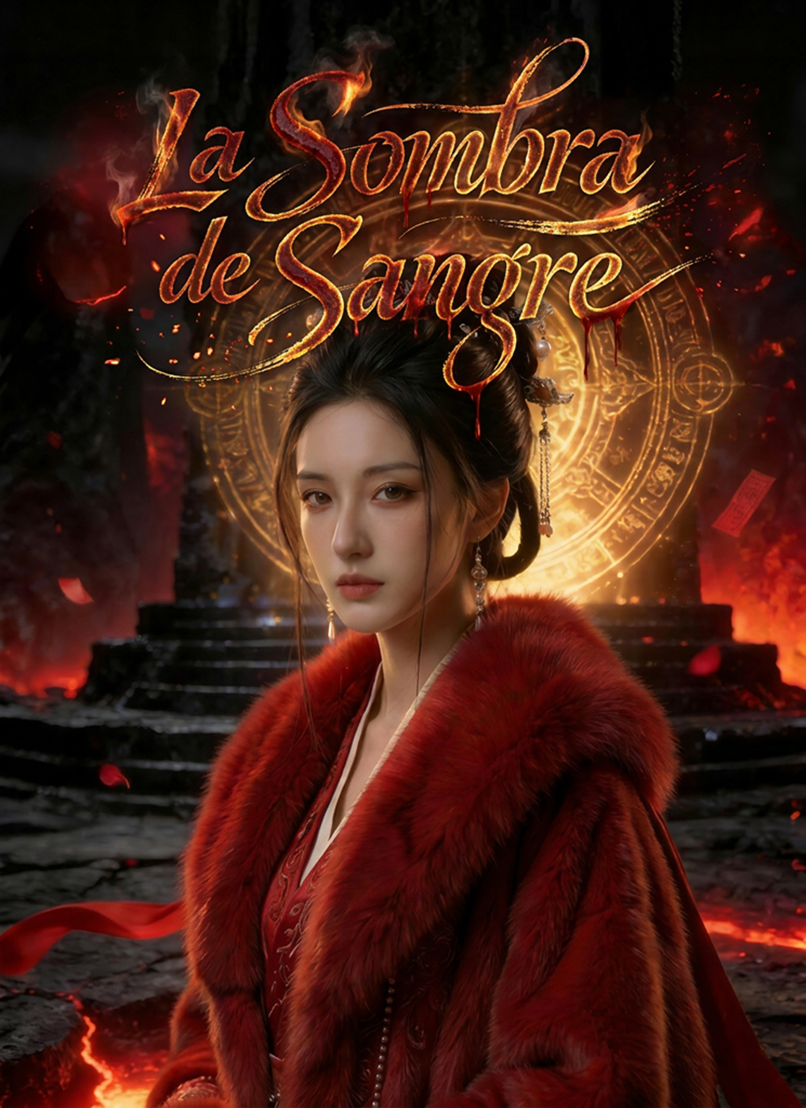 Portada de La Sombra de Sangre