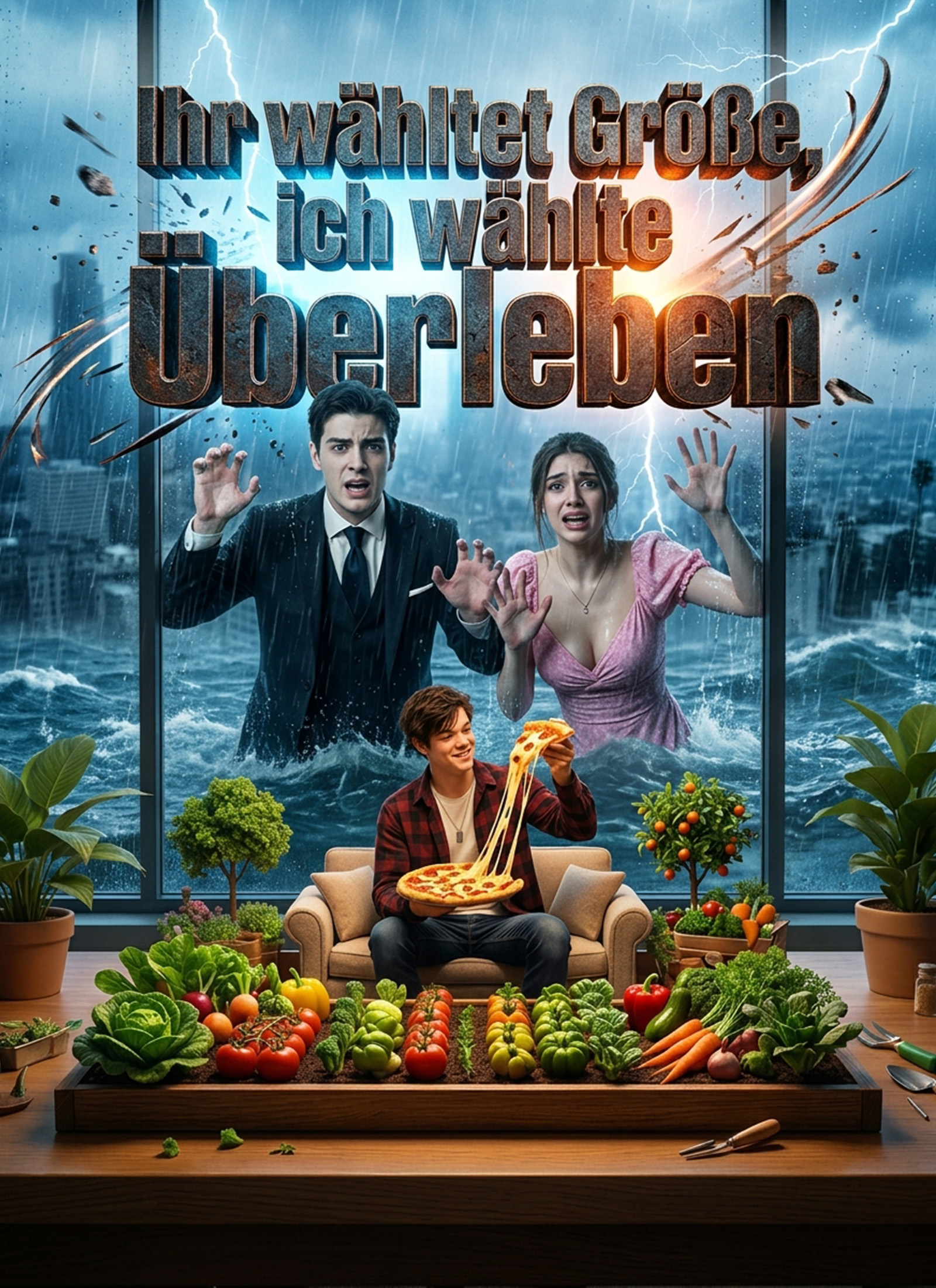 Cover von Ihr wähltet Größe, ich wählte Überleben