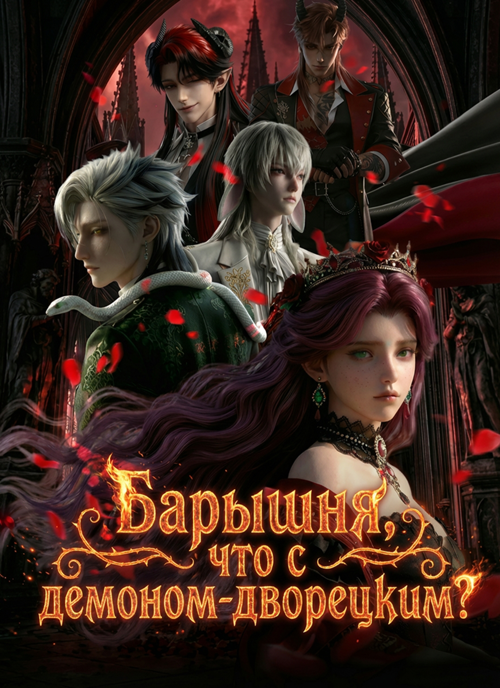 [Дубляж]Барышня, что с демоном-дворецким?