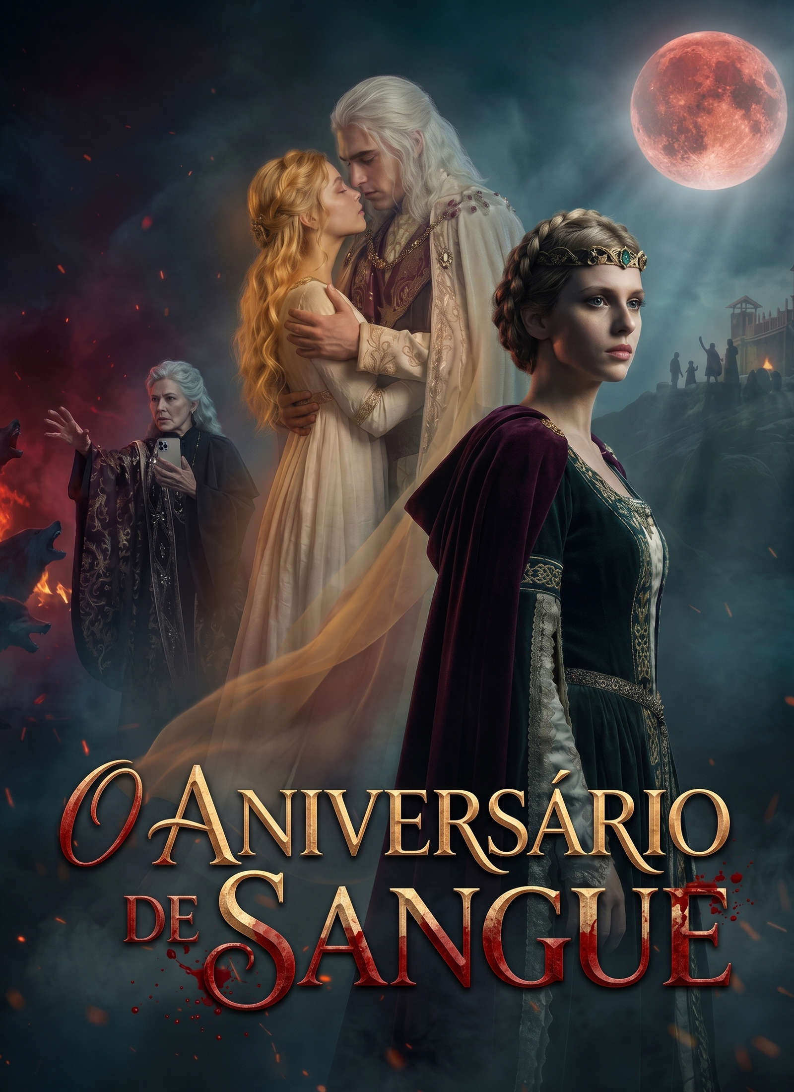 Capa de O Aniversário de Sangue