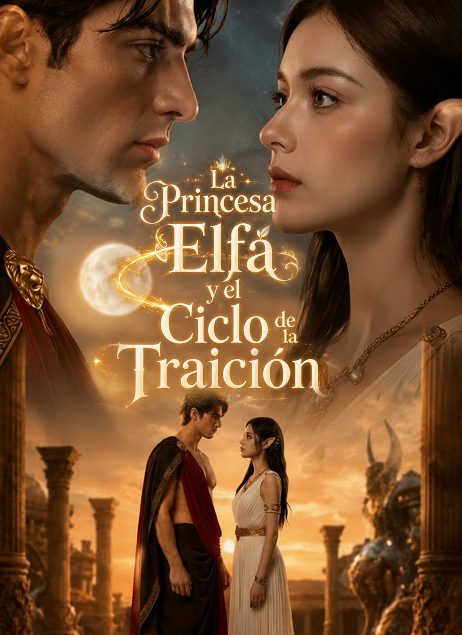 Portada de La Princesa Elfa y el Ciclo de la Traición