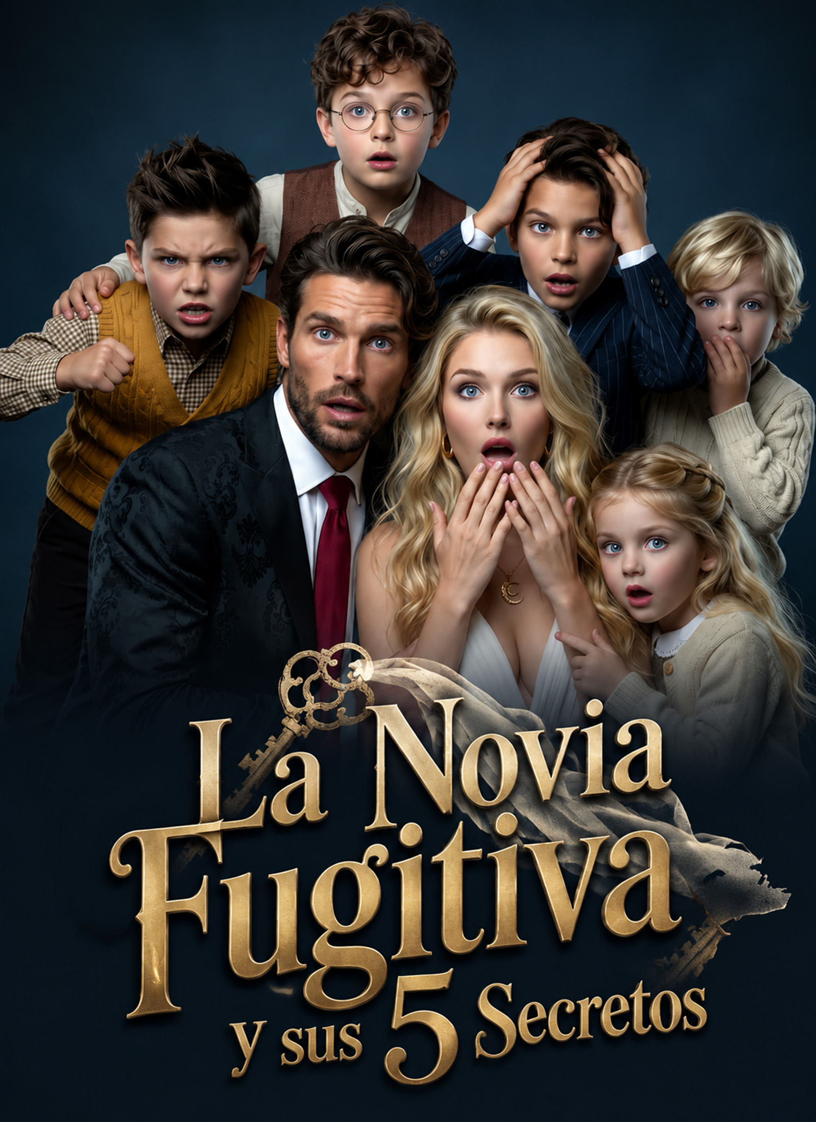 Portada de La novia fugitiva y sus 5 secretos