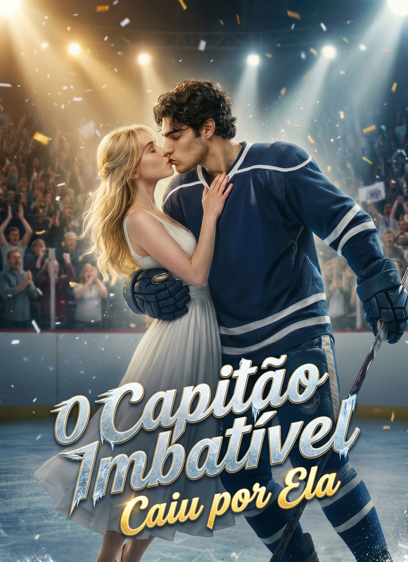 Capa de O Capitão Imbatível Caiu por Ela