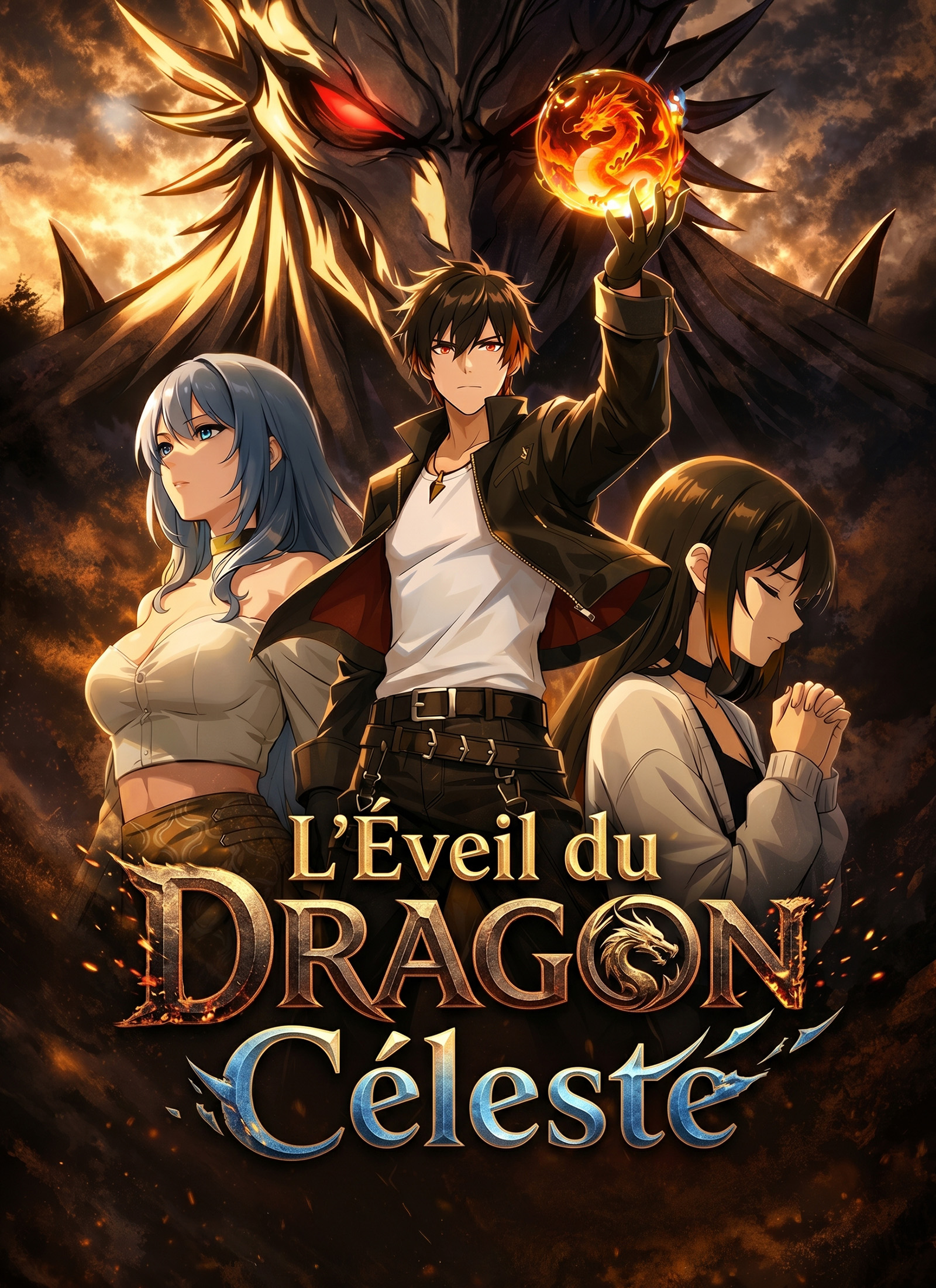 Couverture de L'Éveil du Dragon Céleste