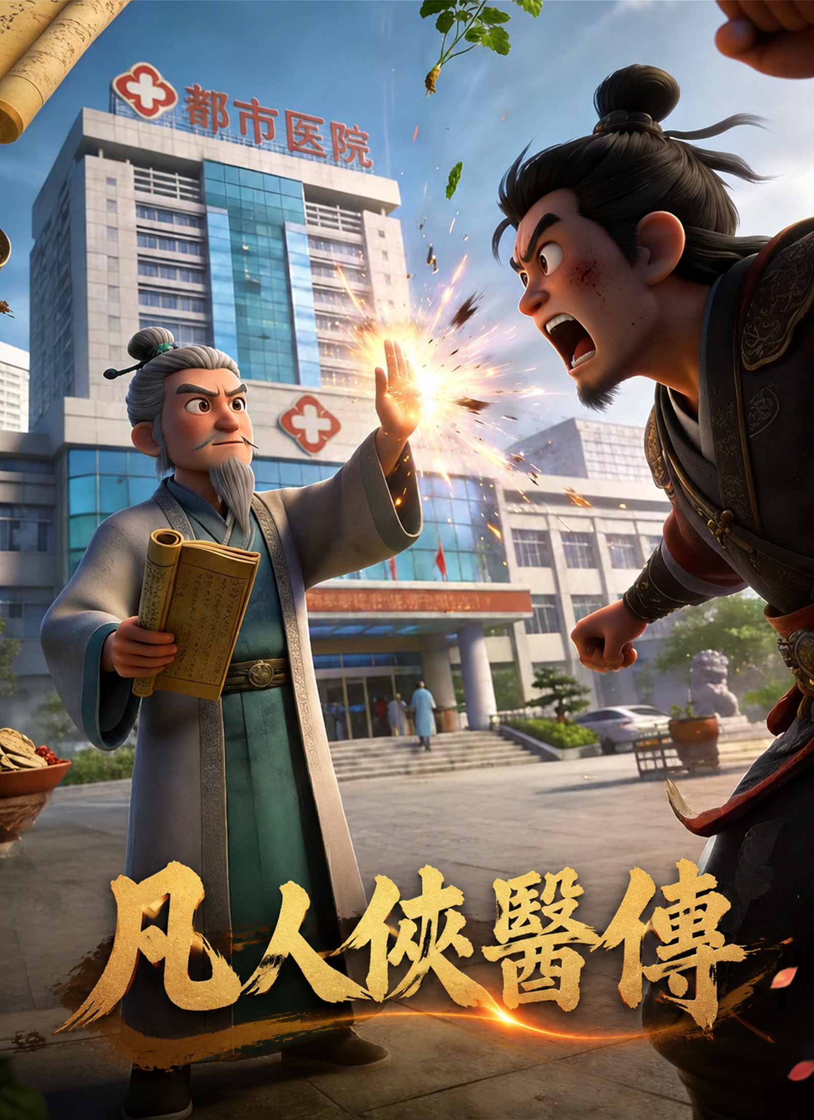 《凡人俠醫傳》封面