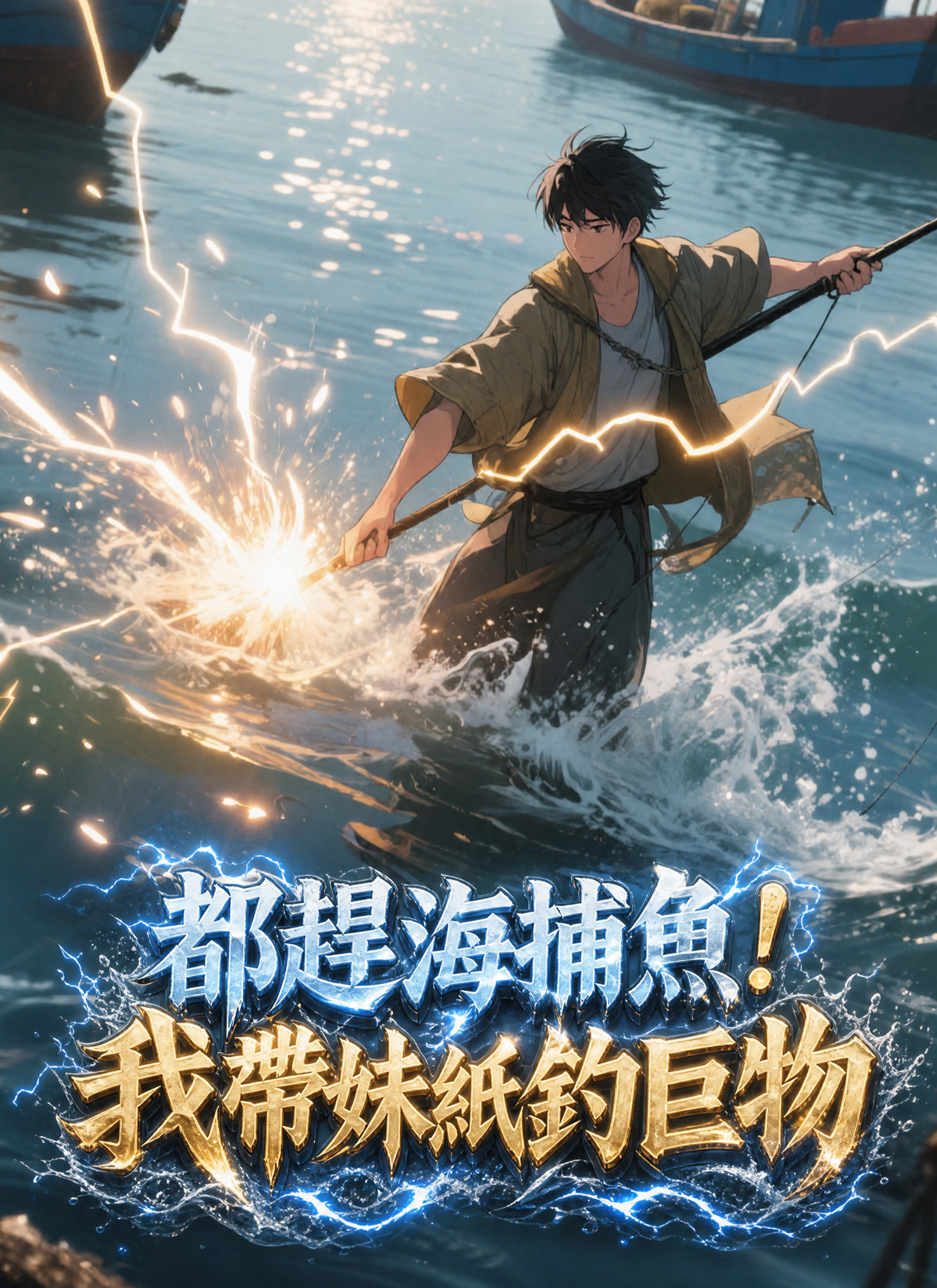 《都趕海捕魚！我帶妹紙釣巨物》封面