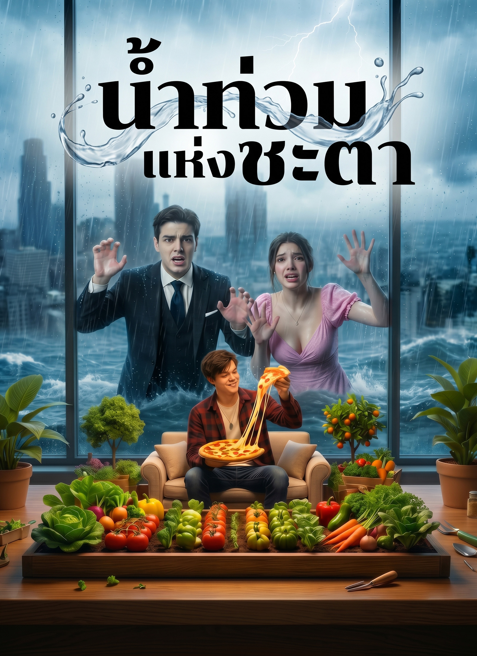 หน้าปกน้ำท่วมแห่งชะตา
