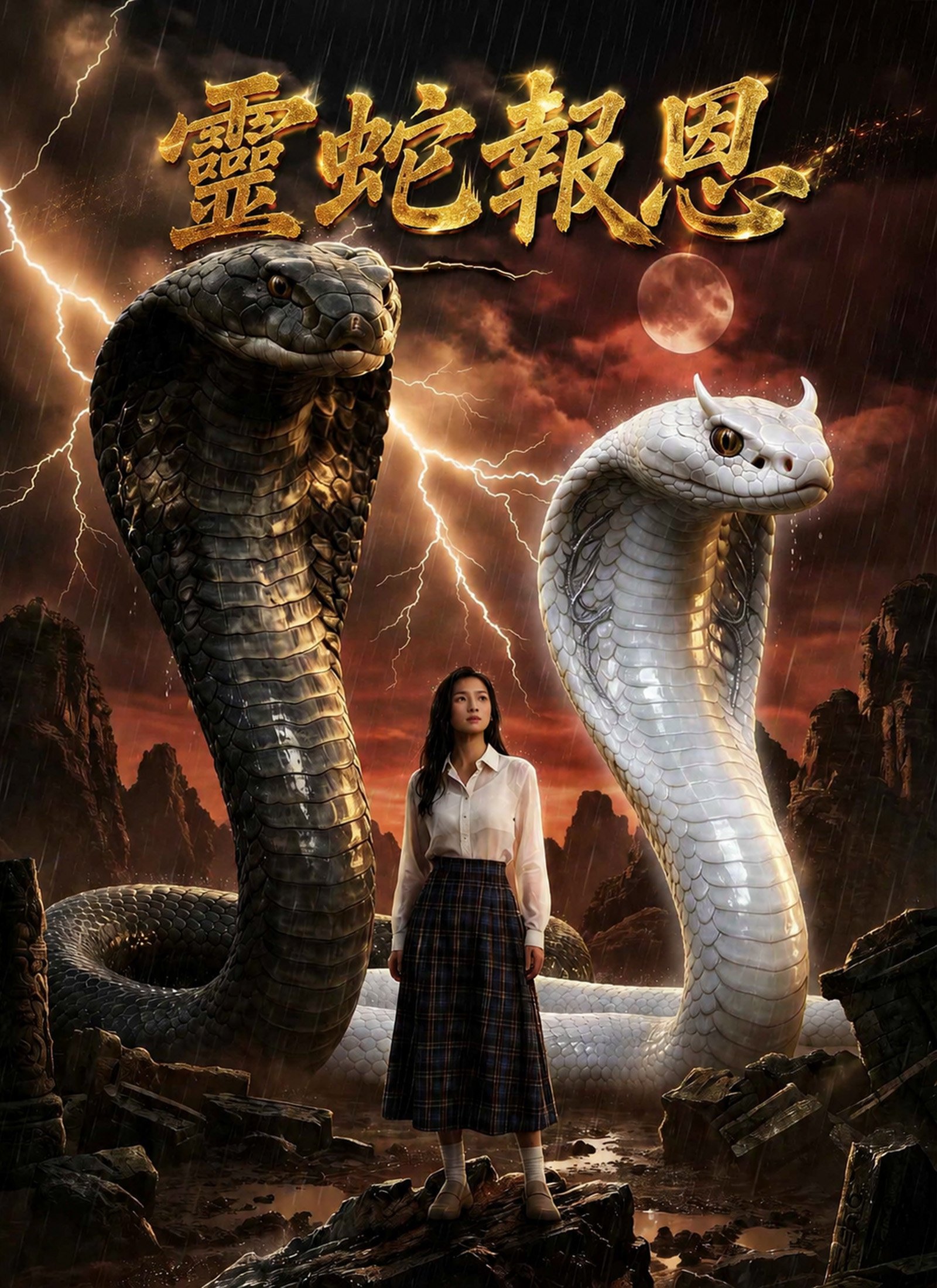 《靈蛇報恩》封面