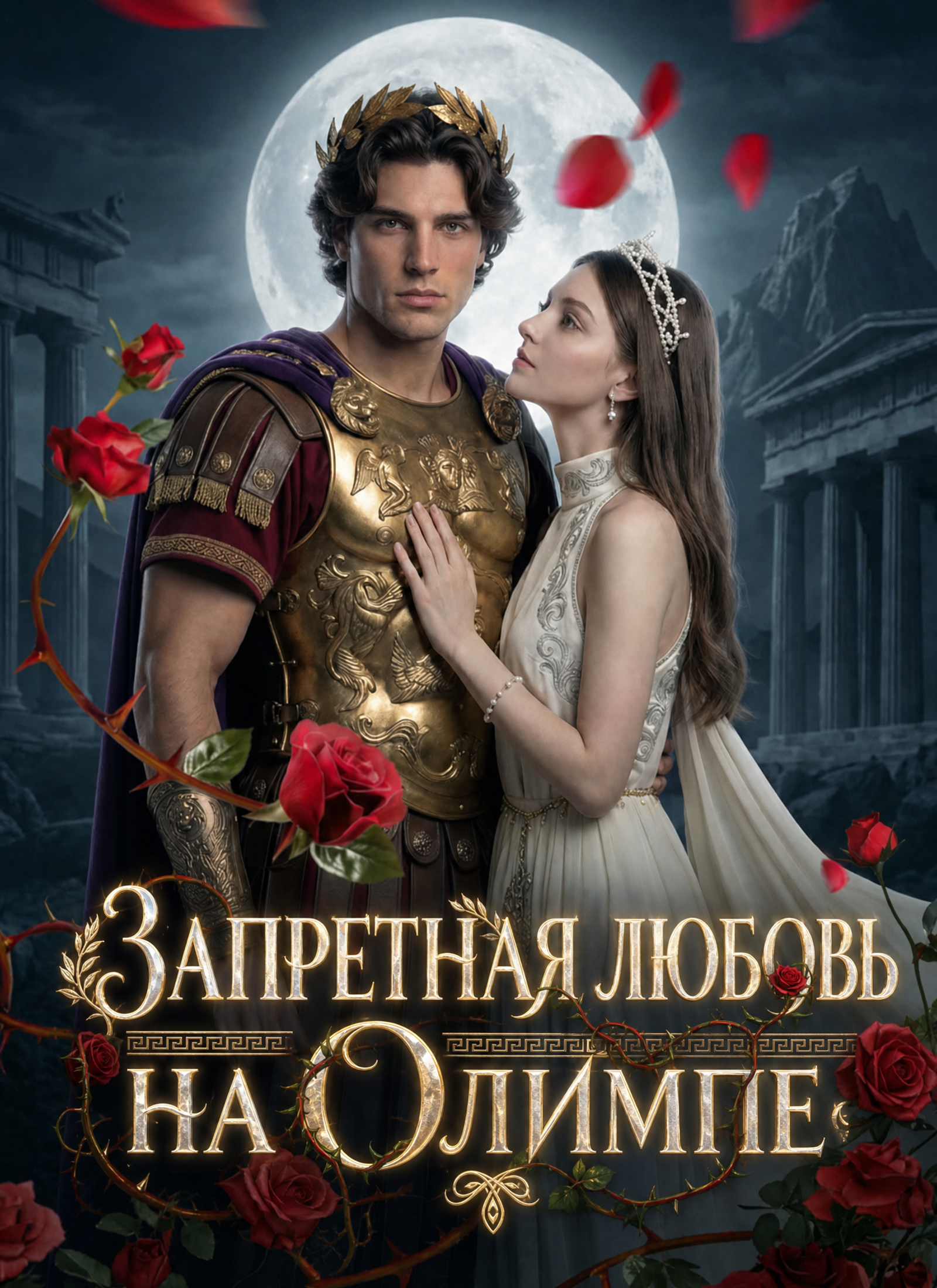 Обложка «Запретная любовь на Олимпе»