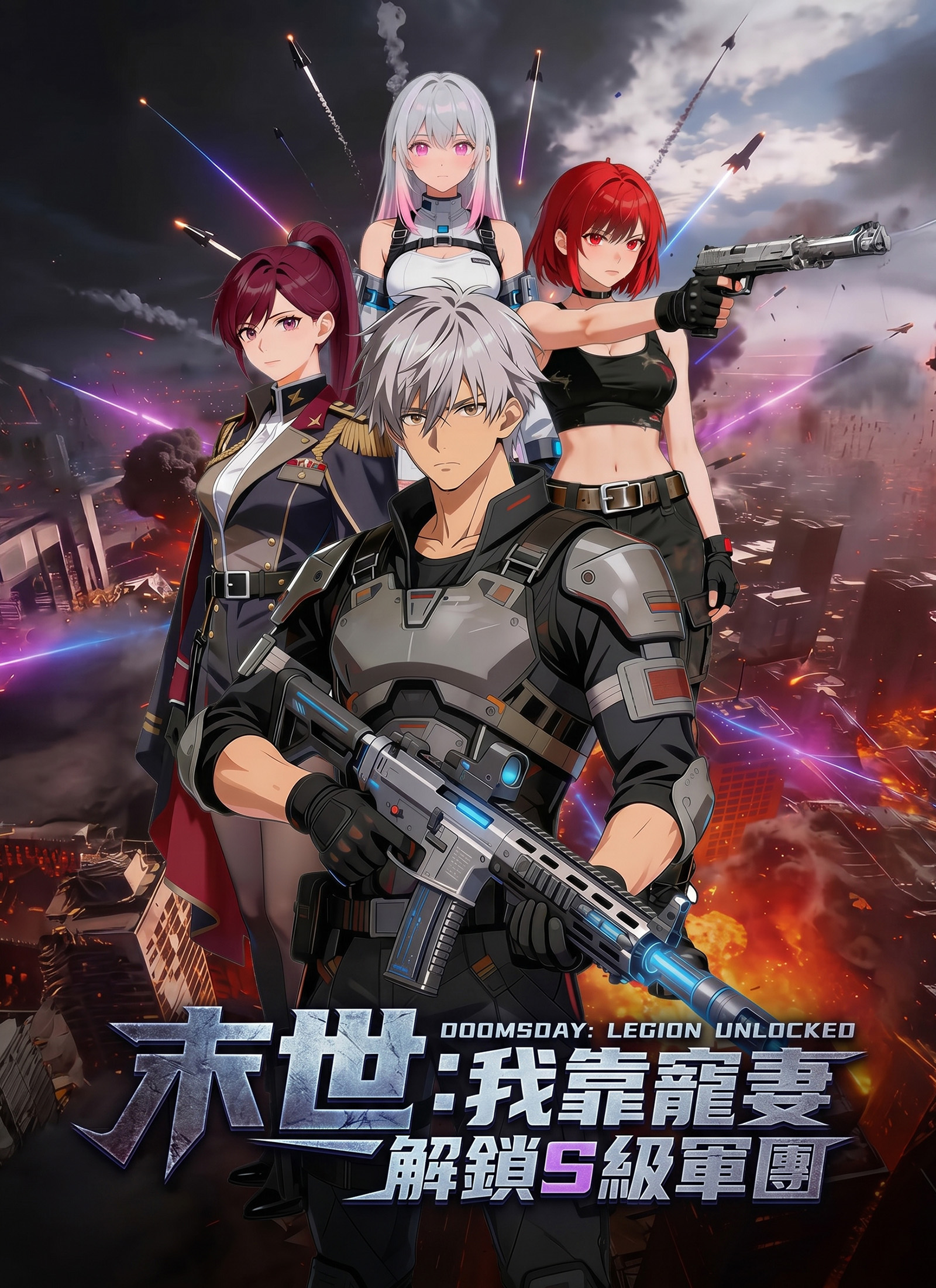 《末世：我靠寵妻解鎖S級軍團》封面