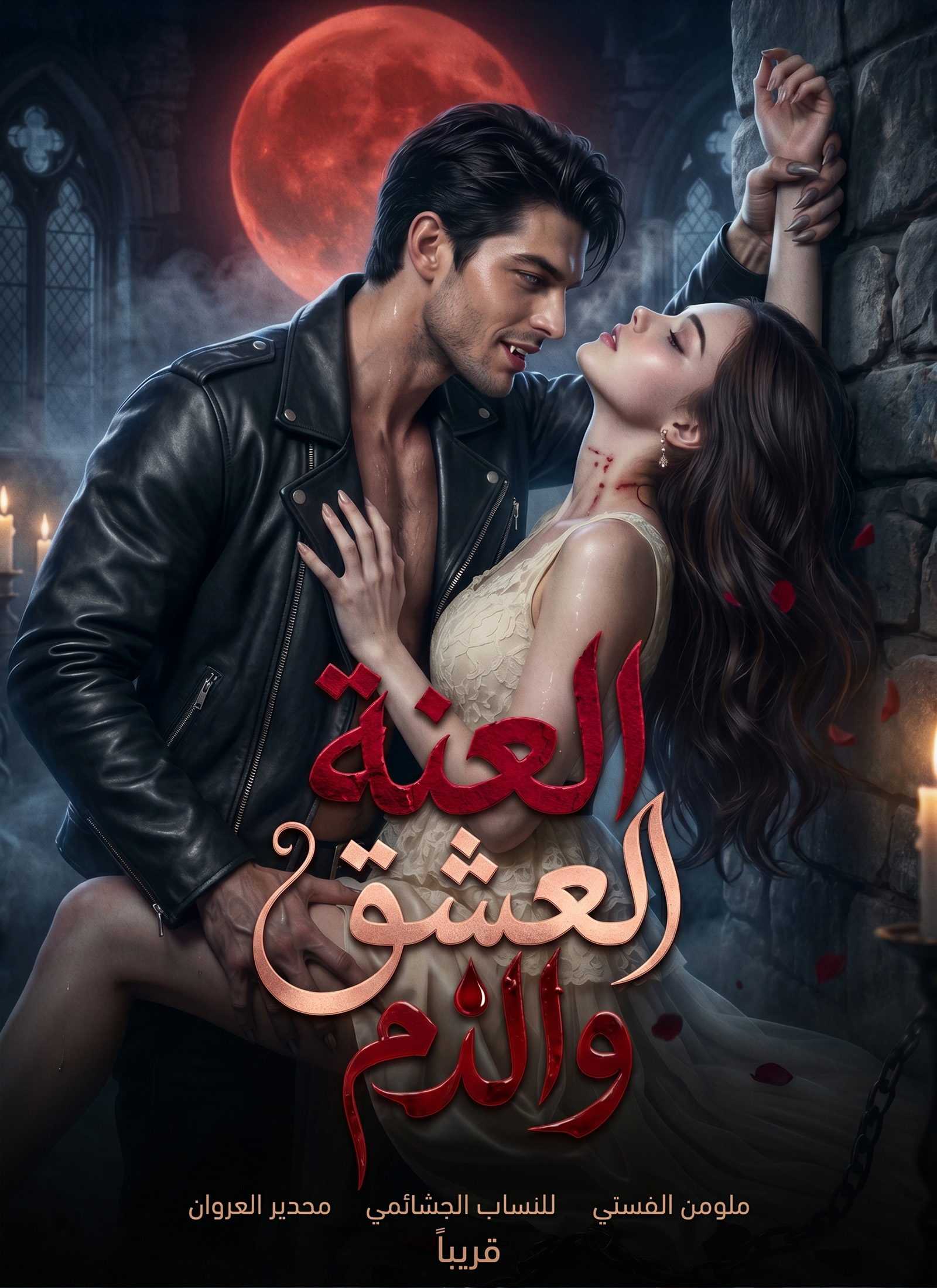 غلاف لعنةُ العشق والدم