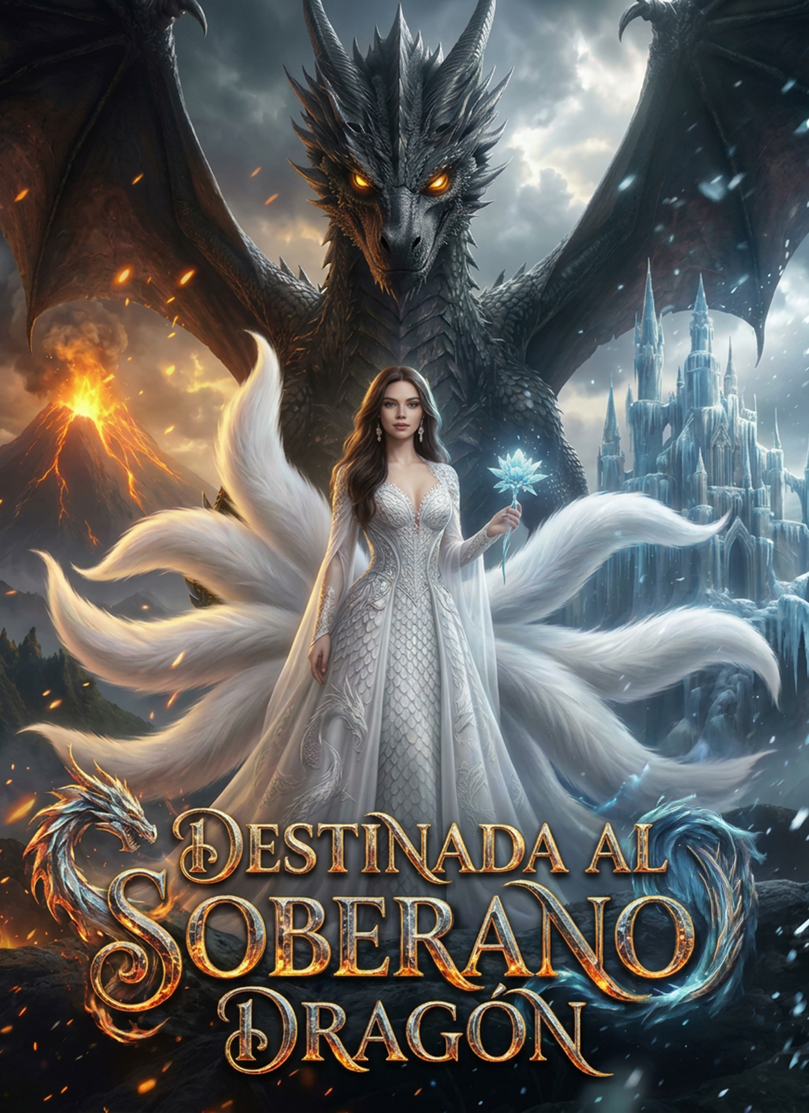 Portada de Destinada al Soberano Dragón