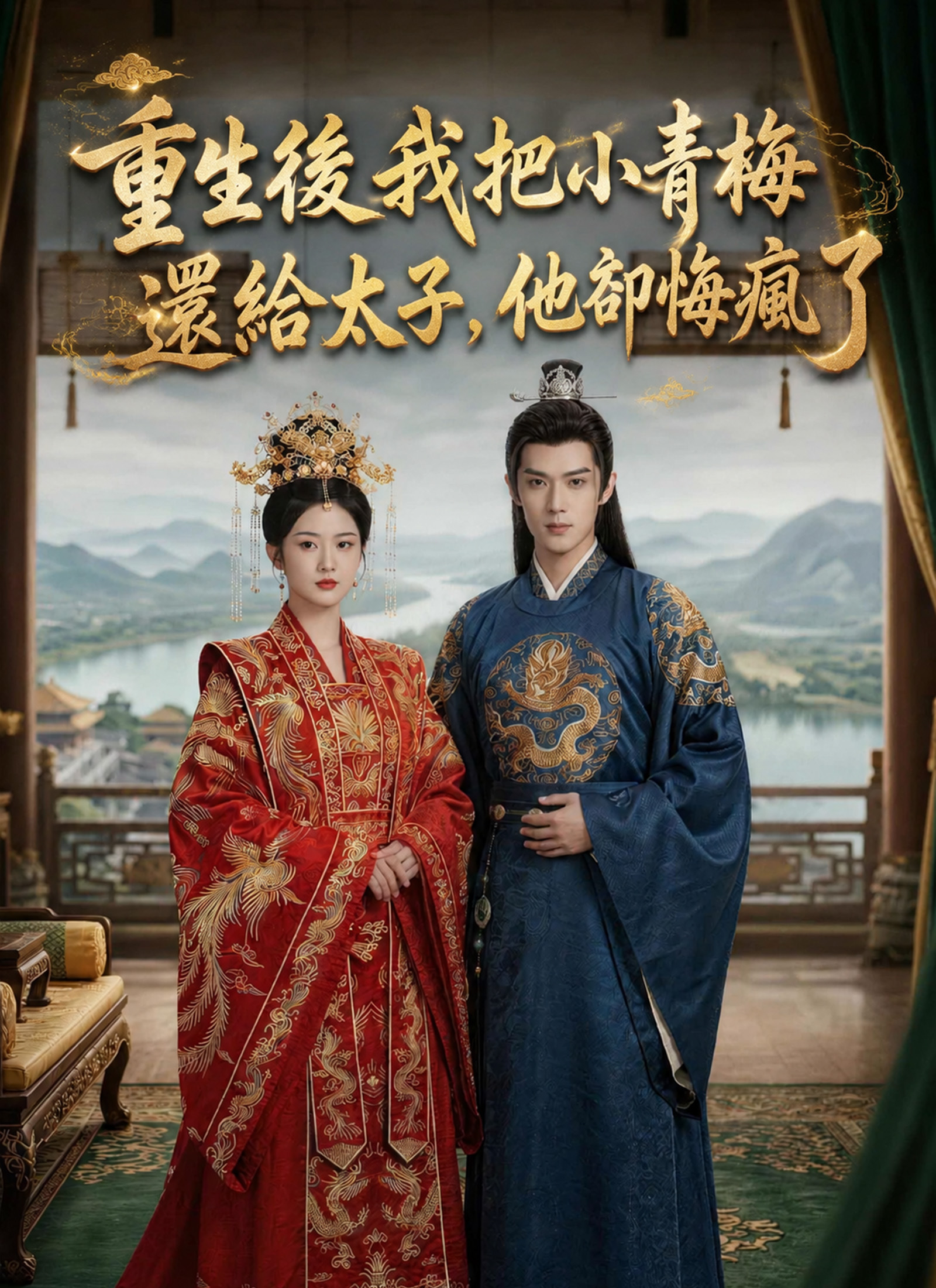 《重生後我把小青梅還給太子，他卻悔瘋了》封面