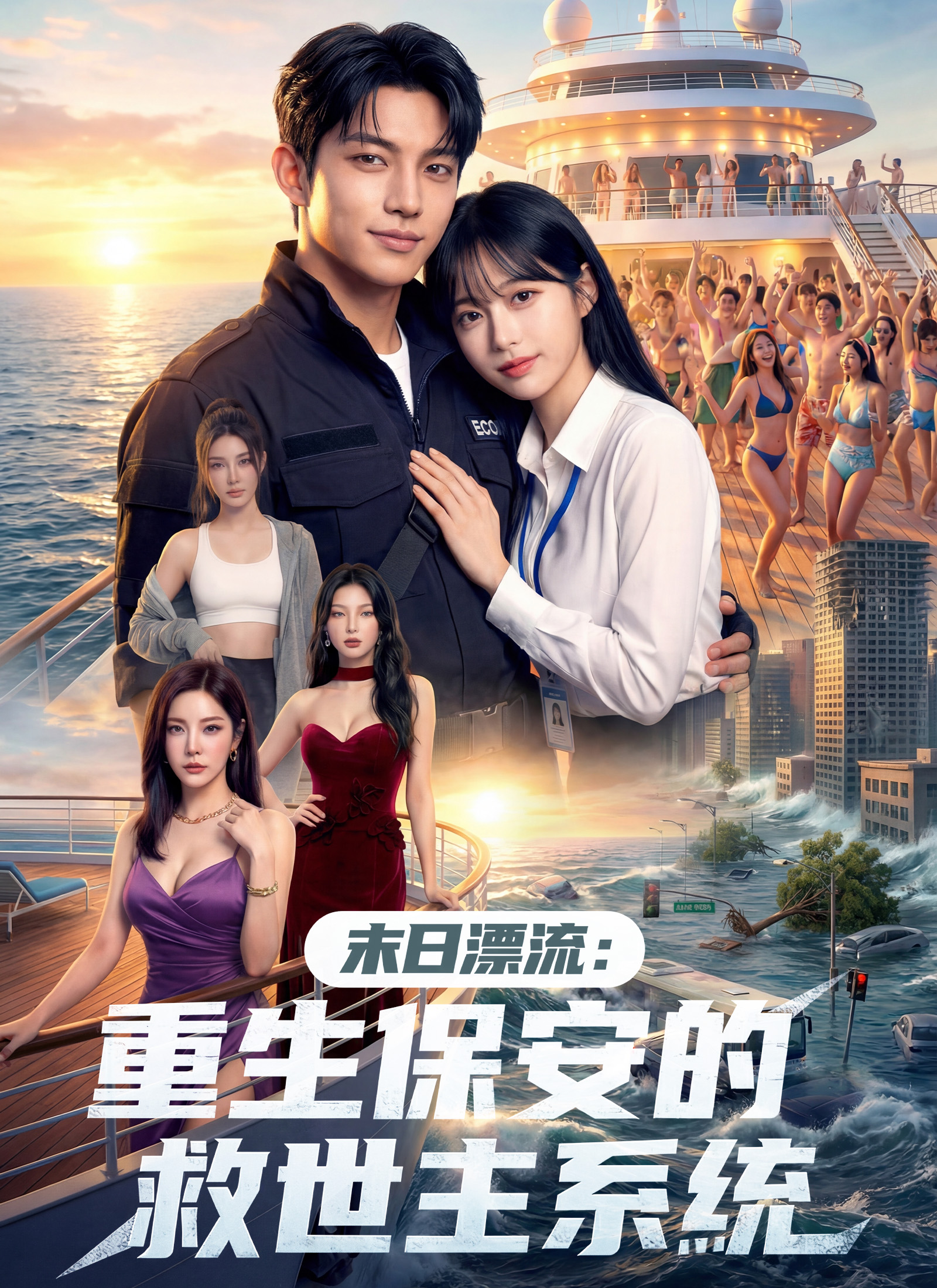 《末日漂流：重生保安的救世主系統》封面