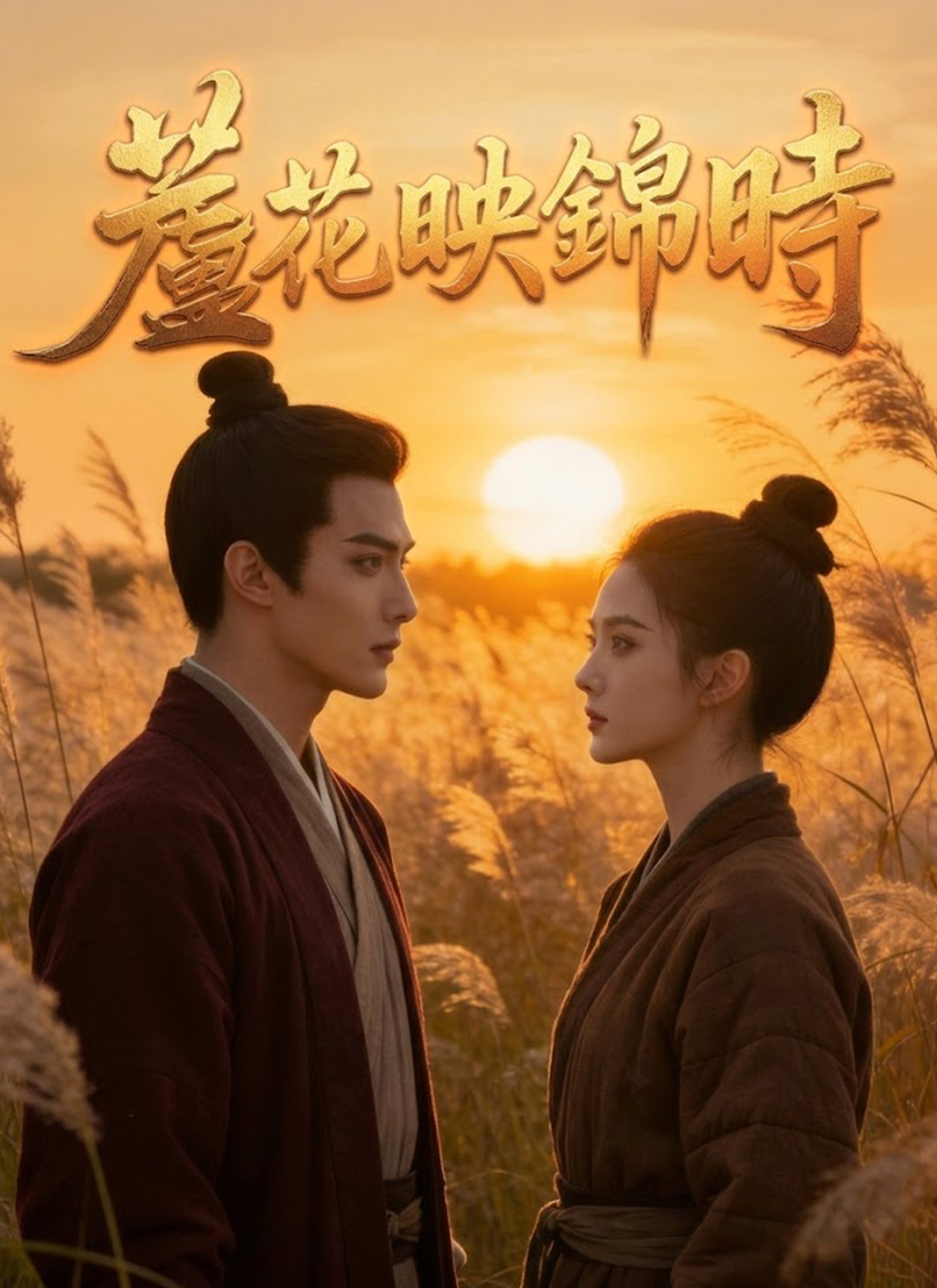 蘆花映錦時