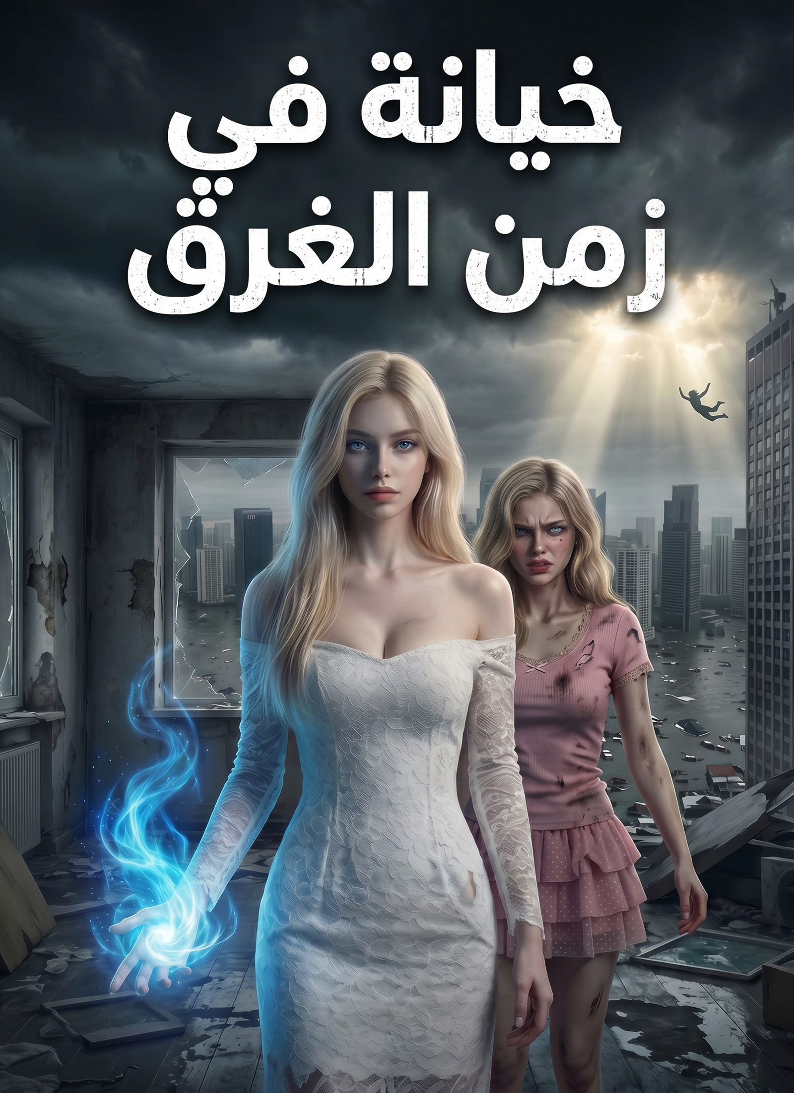 غلاف خيانة في زمن الغرق