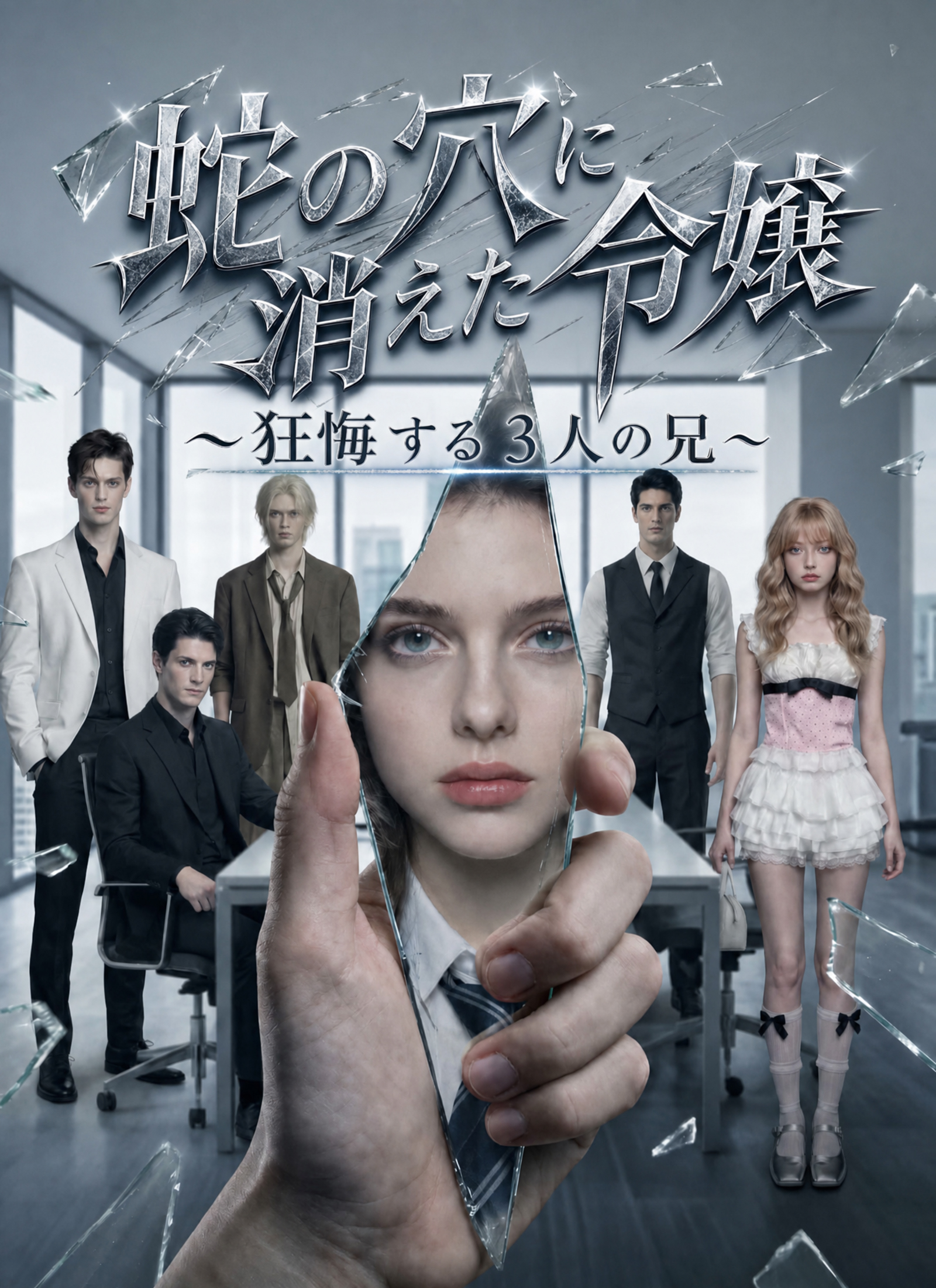 「蛇の穴に消えた令嬢~狂悔する3人の兄~」のカバー画像