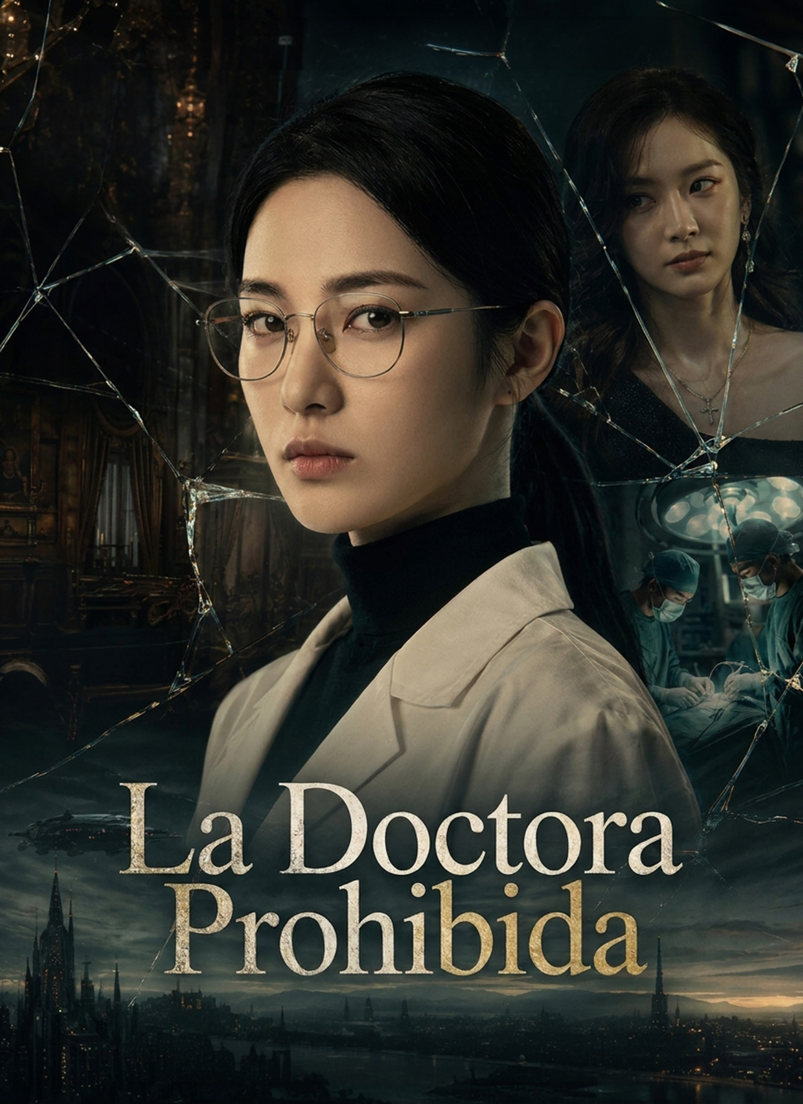 Portada de [Doblado]La doctora prohibida