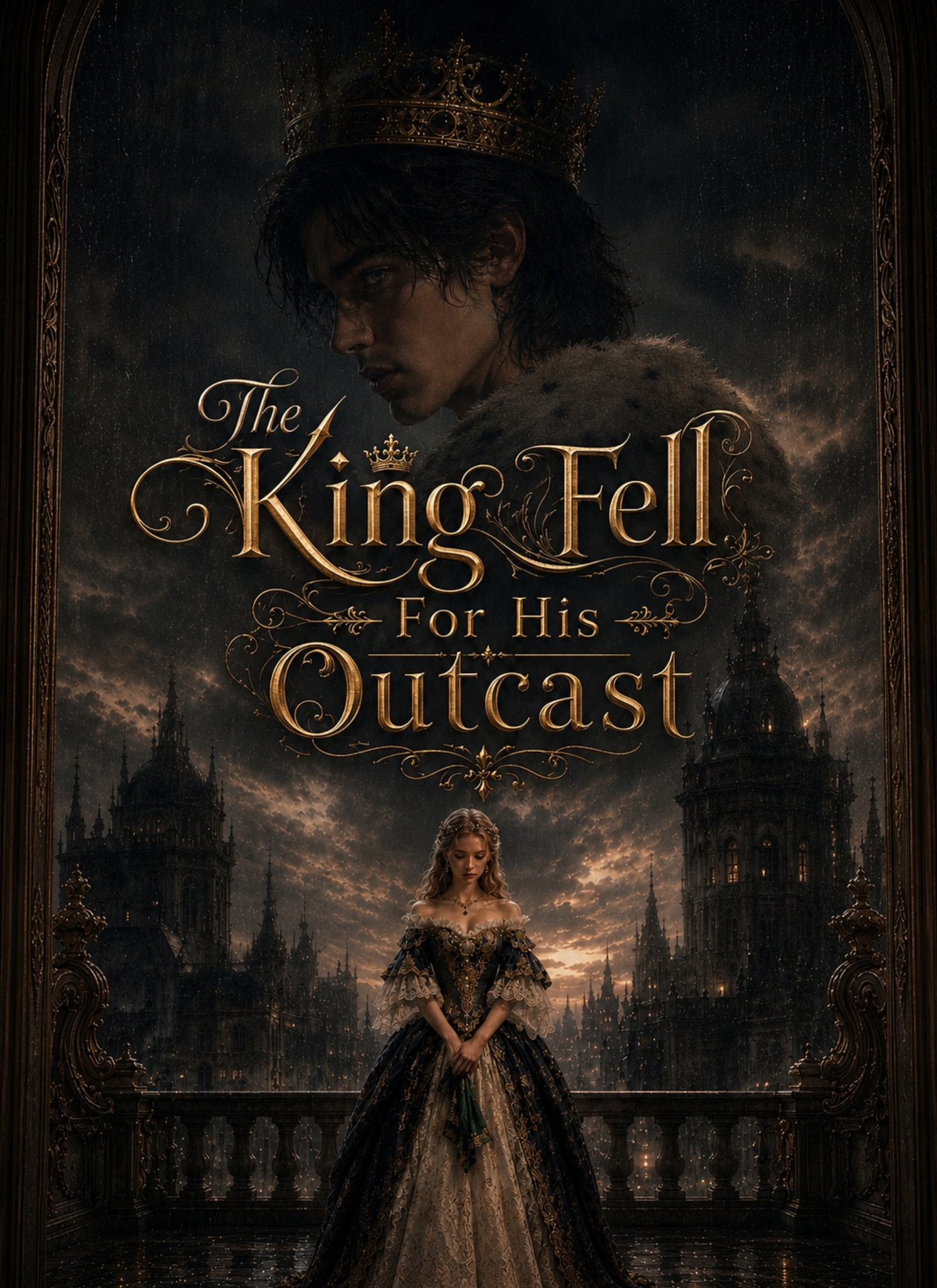 The King Fell For His Outcast cover