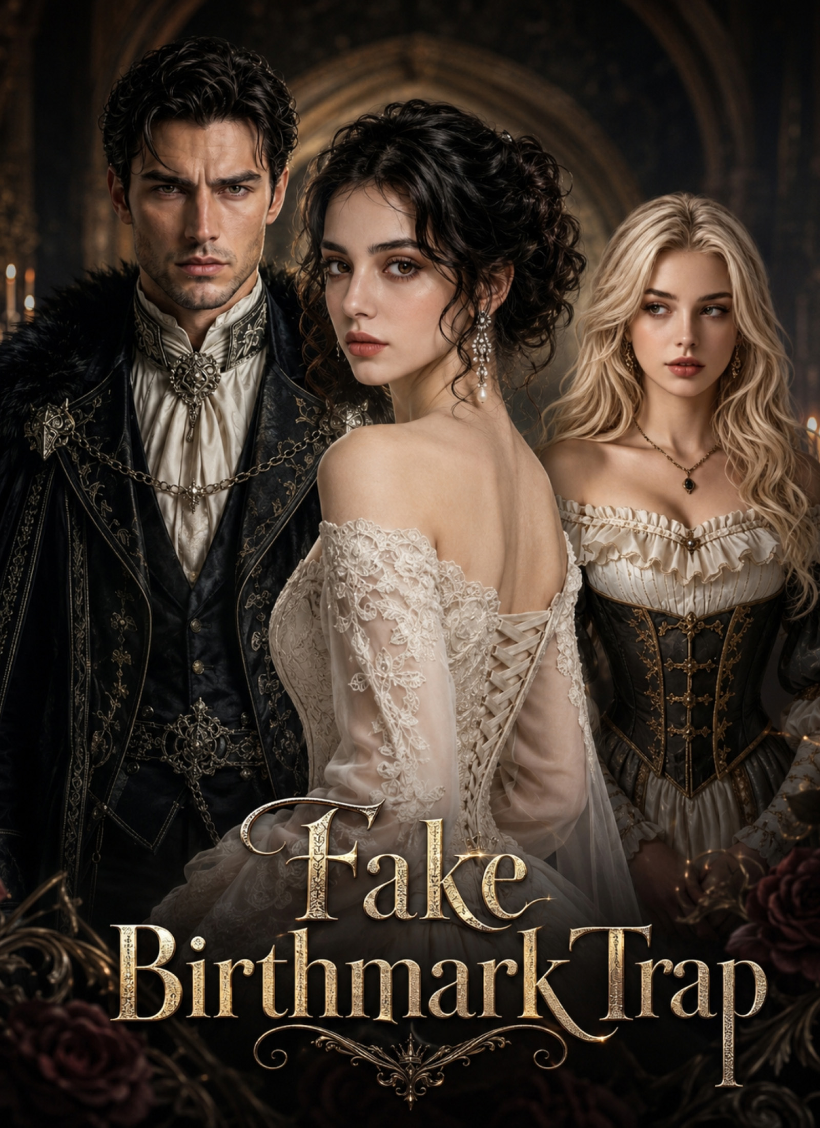 Fake Birthmark Trap Vertical Poster