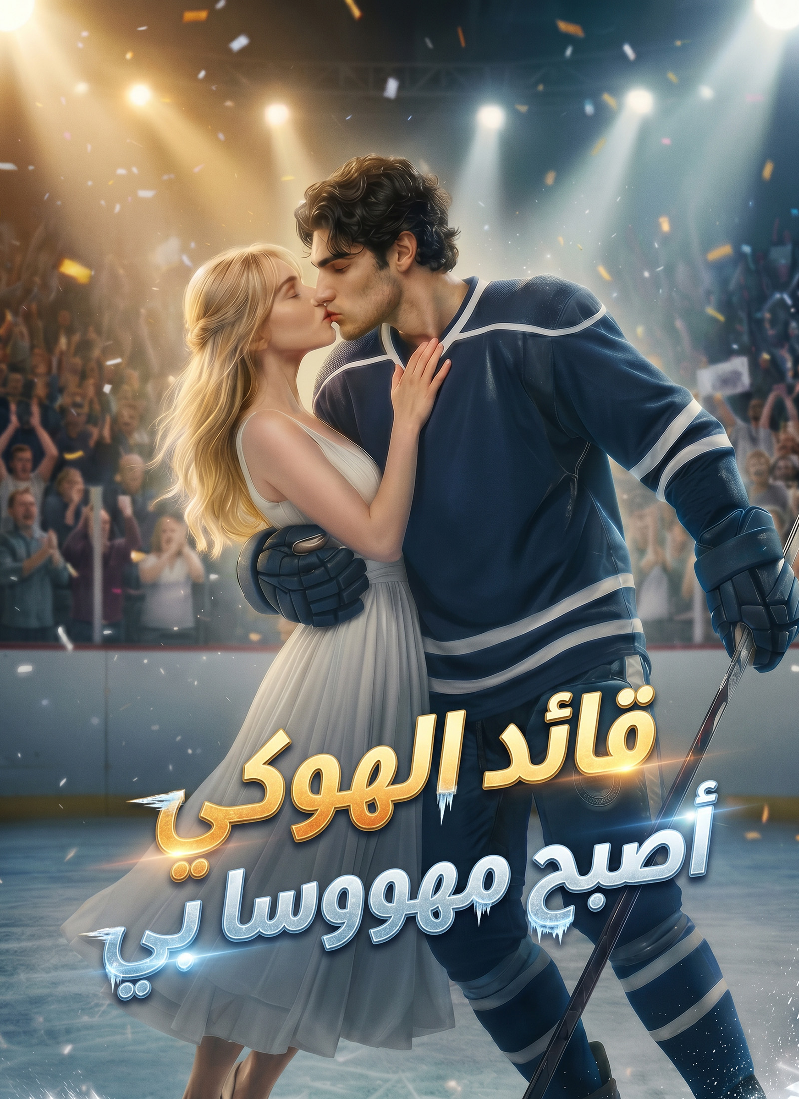 غلاف قائد الهوكي أصبح مهووسا بي
