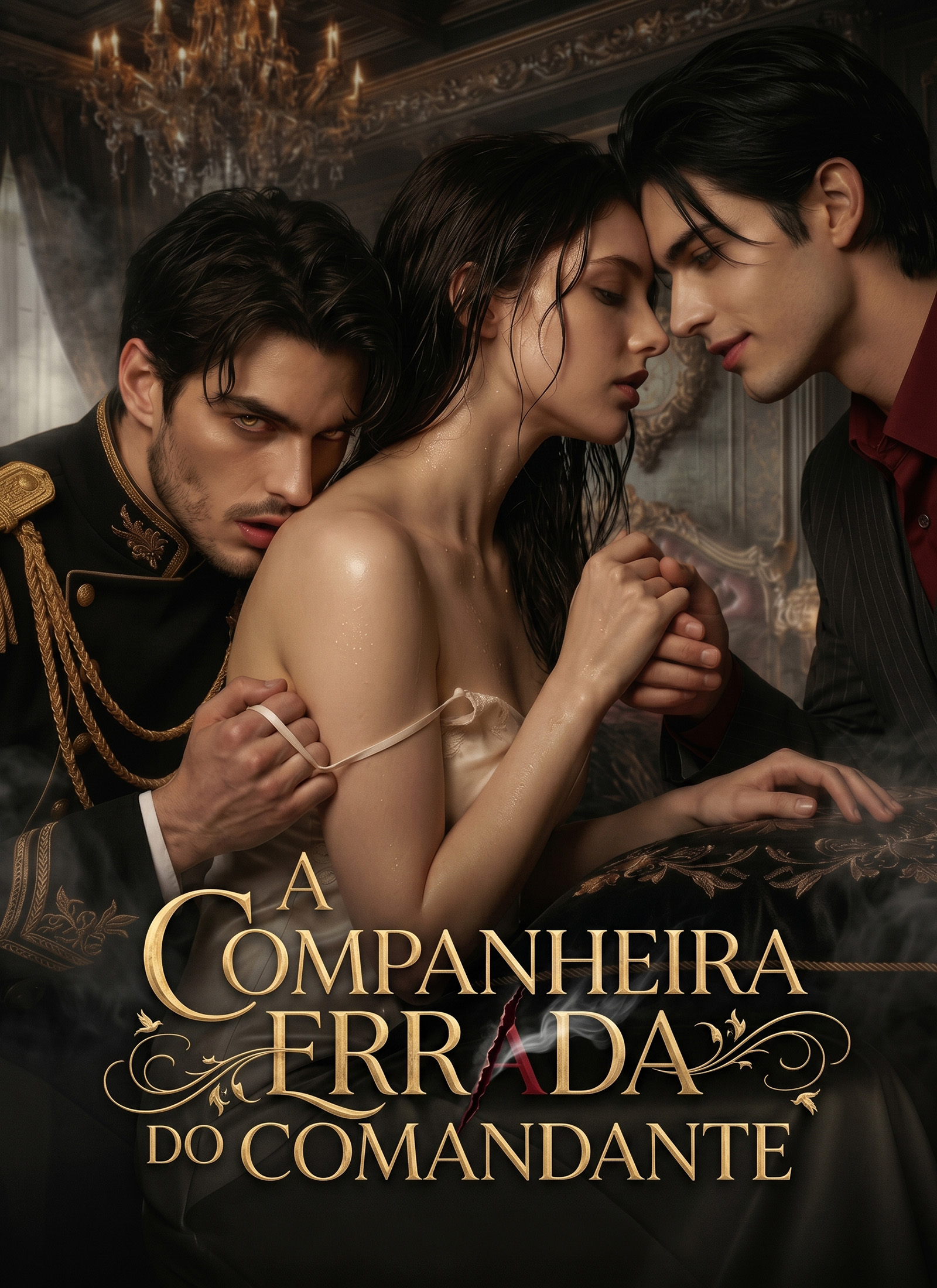Capa de A Companheira Errada do Comandante