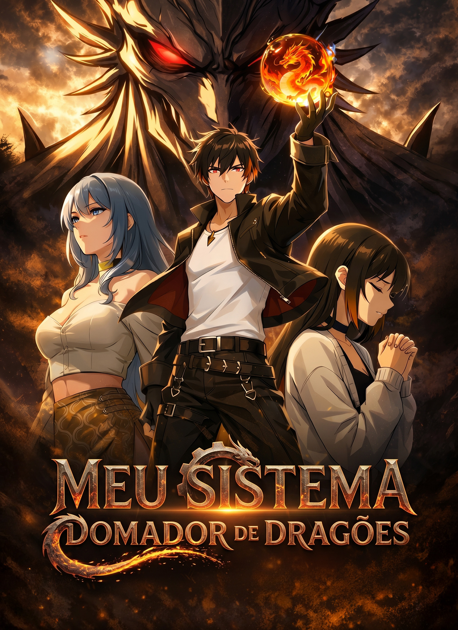 Capa de Meu Sistema: Domador de Dragões
