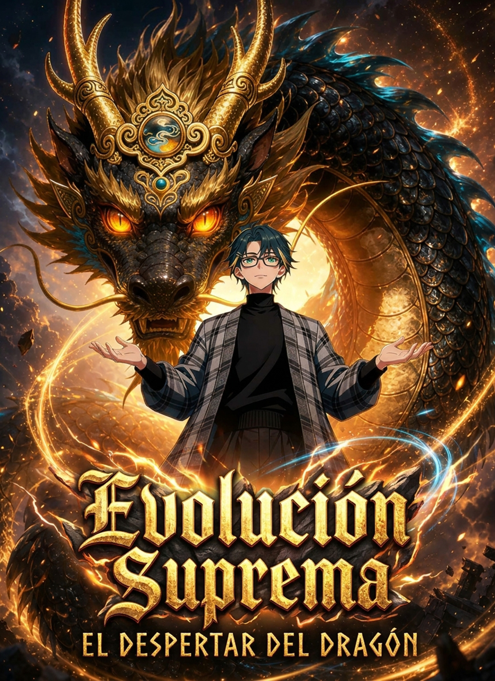 Portada de Evolución Suprema: El Despertar del Dragón