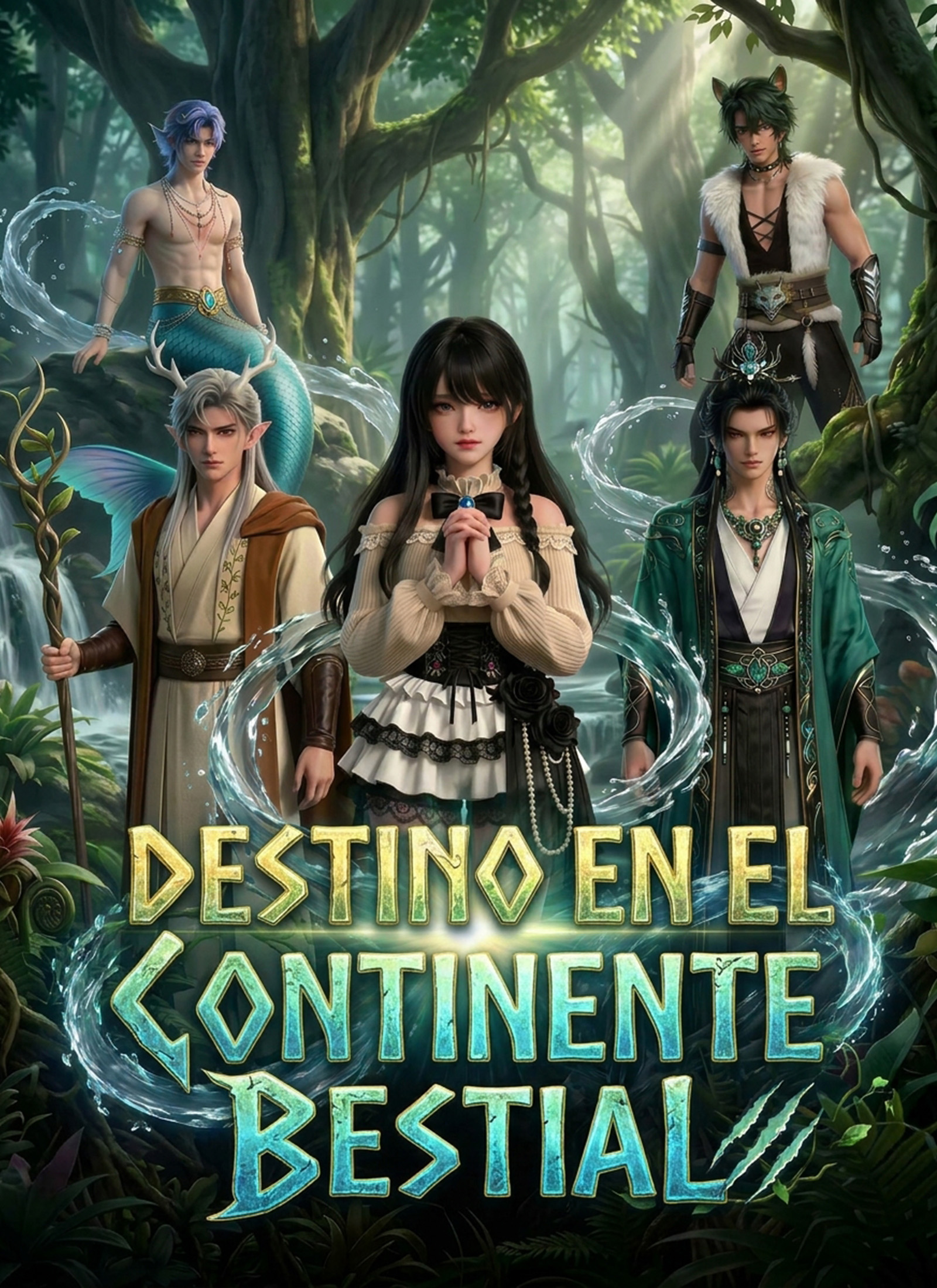 Portada de Destino en el Continente Bestial
