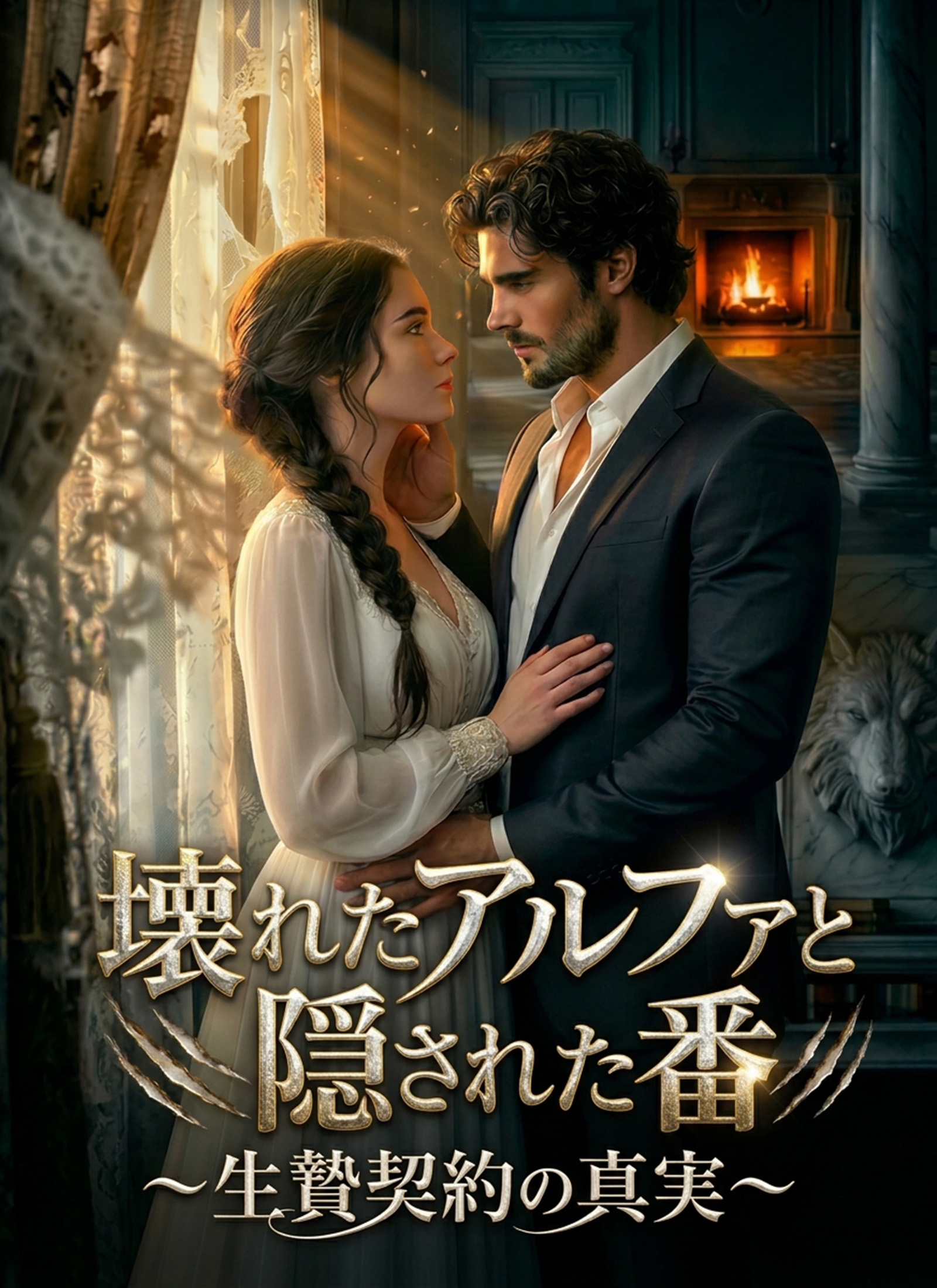「壊れたアルファと隠された番～生贄契約の真実～」のカバー画像