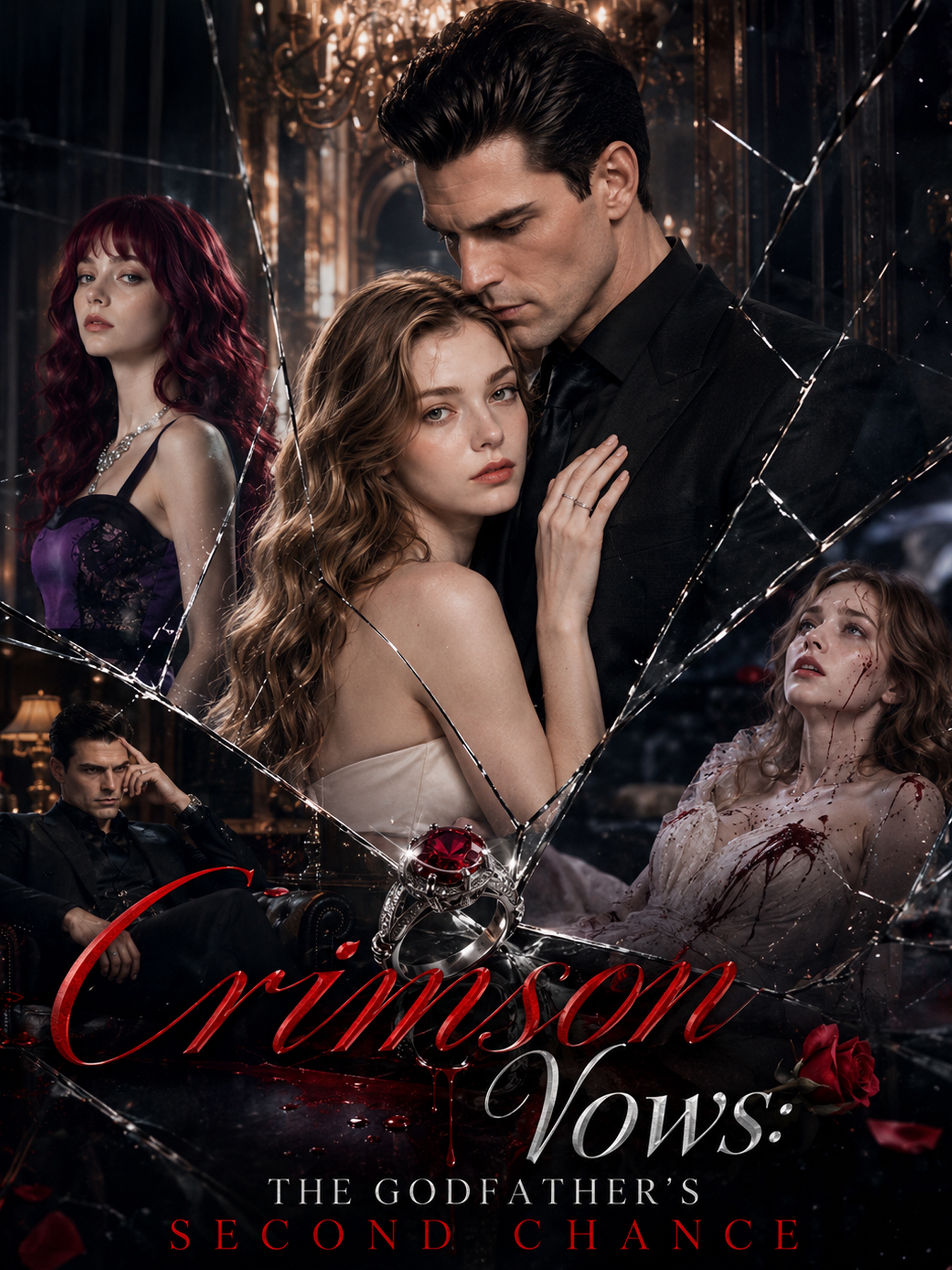 Crimson Vows: The Godfather's Second Chance
