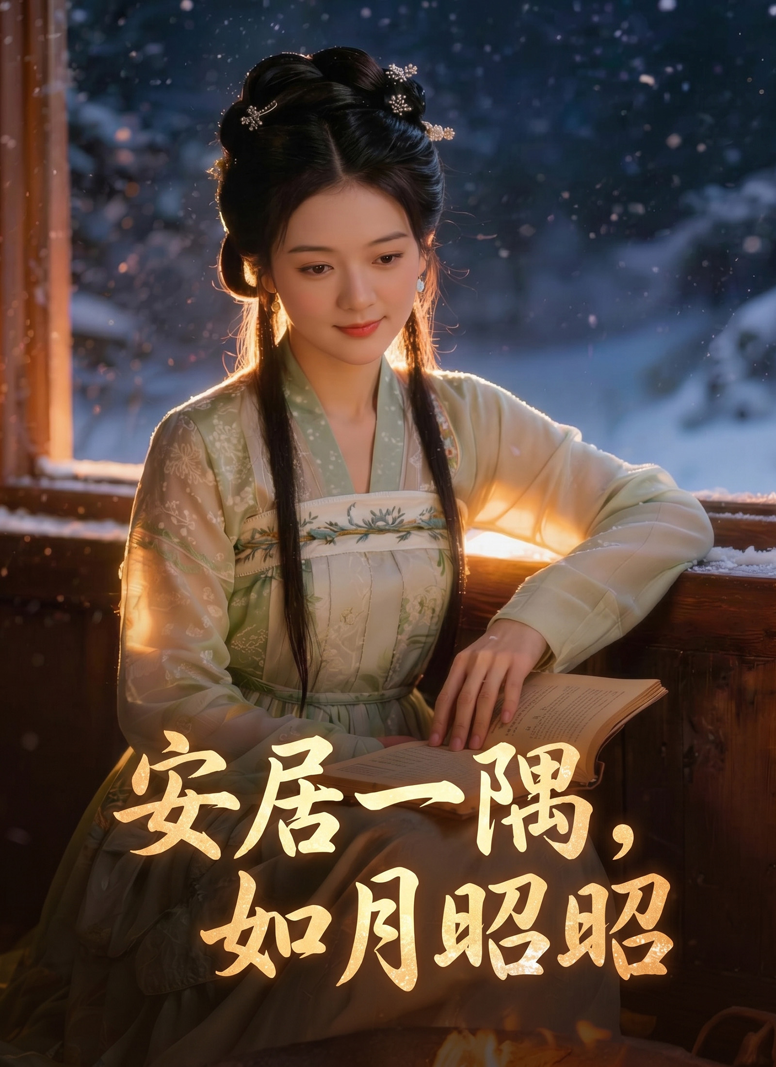 《安居一隅，如月昭昭》封面