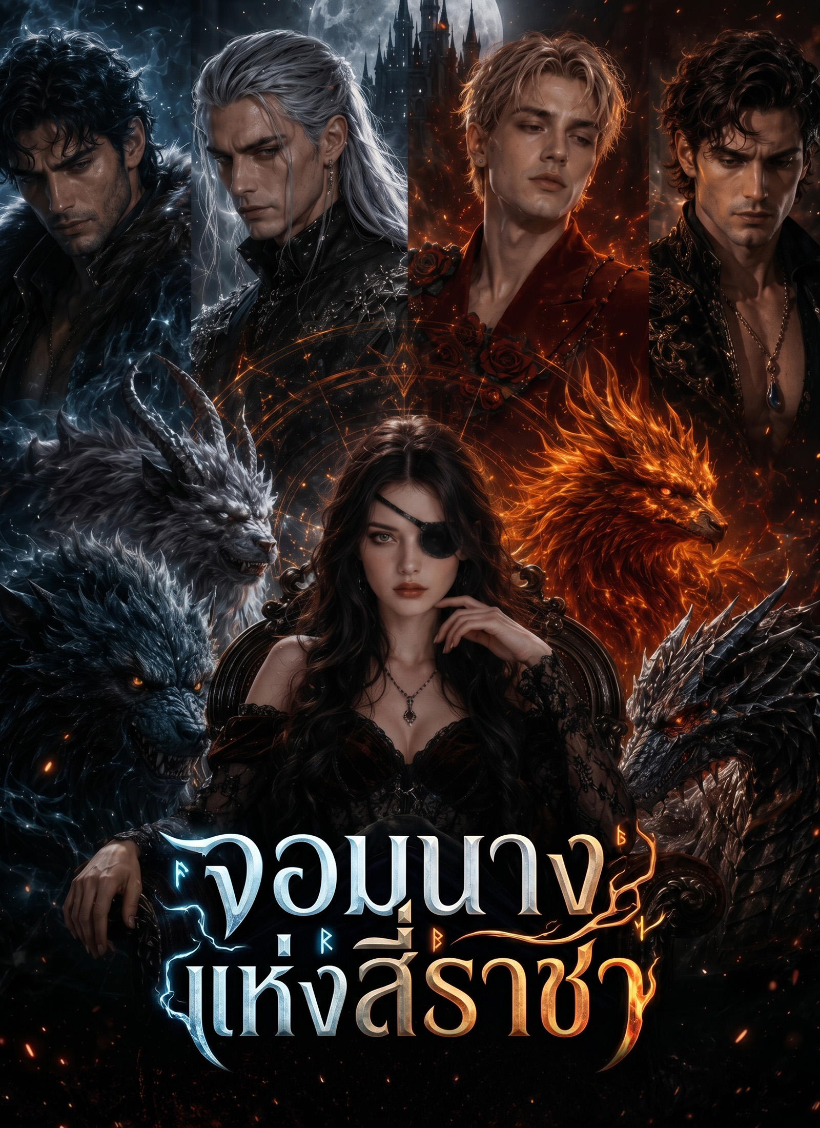 โปสเตอร์ จอมนางแห่งสี่ราชา