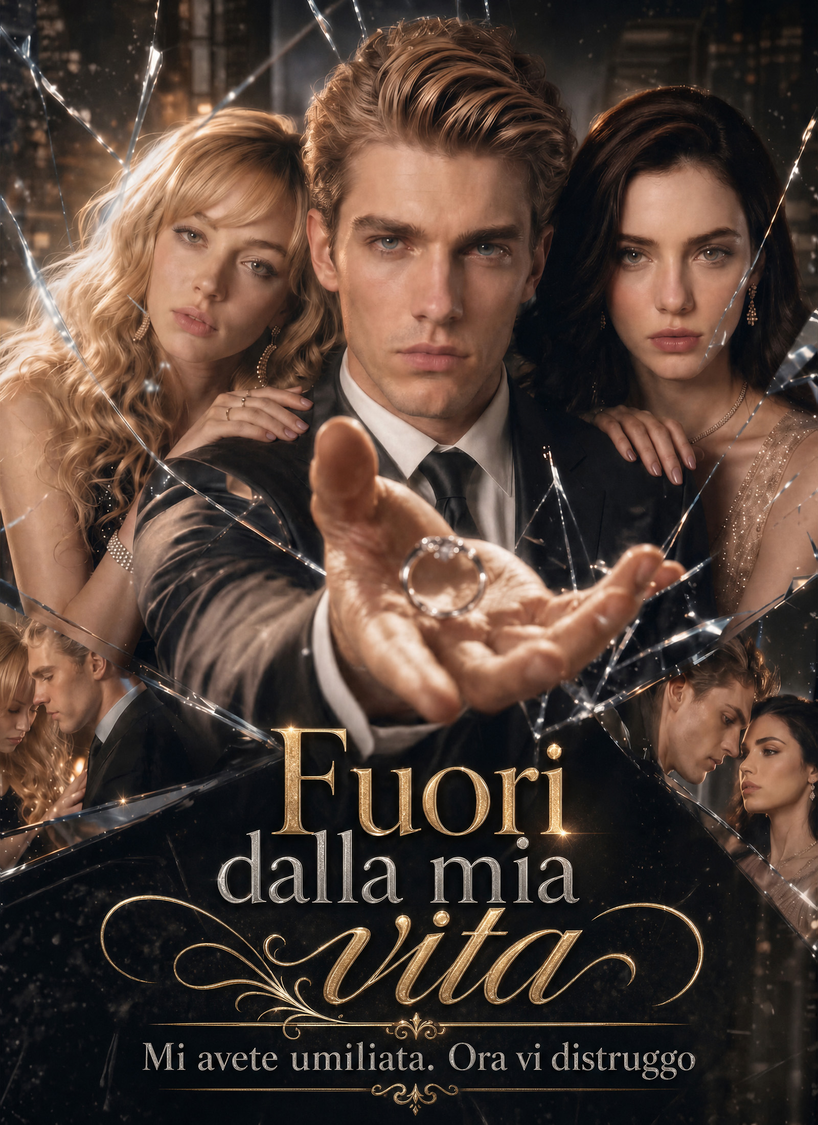 Fuori dalla mia vita Mi avete umiliata. Ora vi distruggo poster