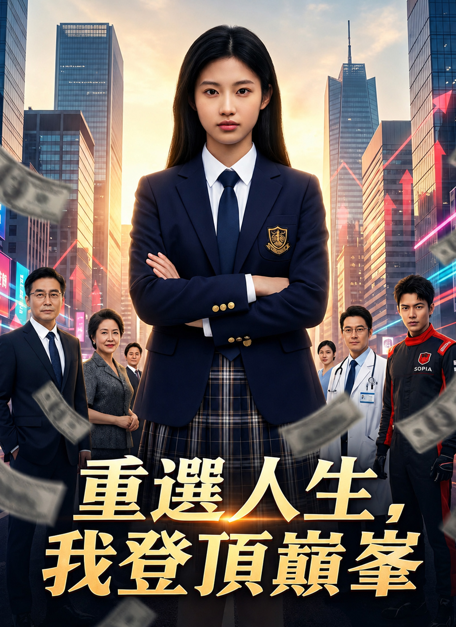 《重選人生，我登頂巔峯》封面