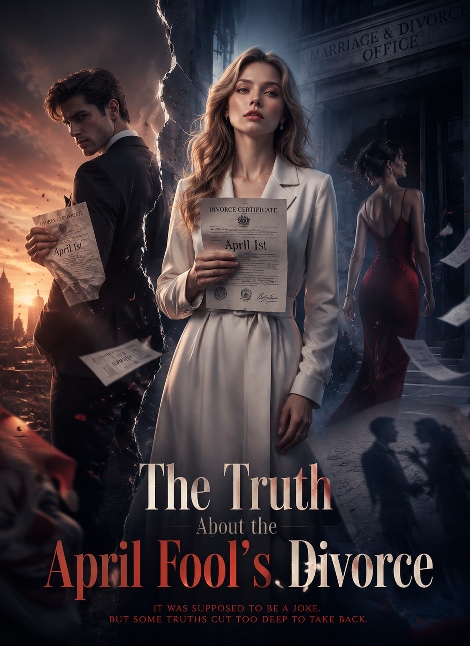 The Truth About the April Fool's Divorce poster