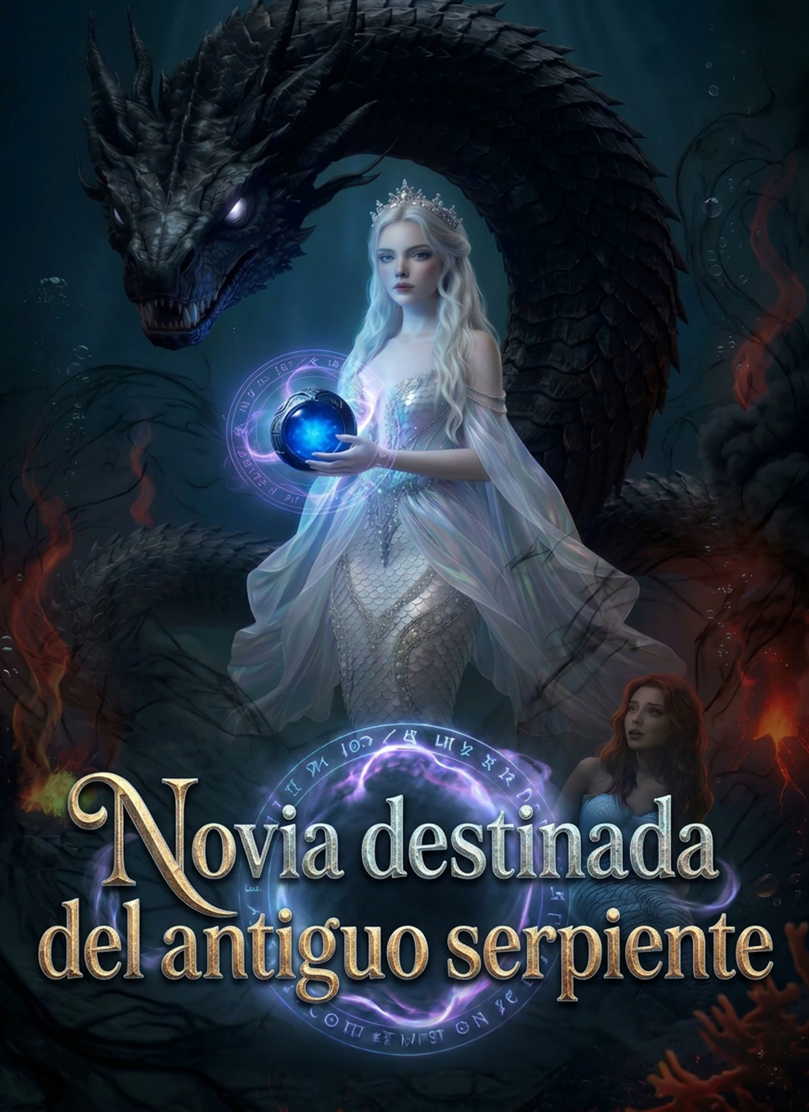 Novia destinada del antiguo serpiente poster