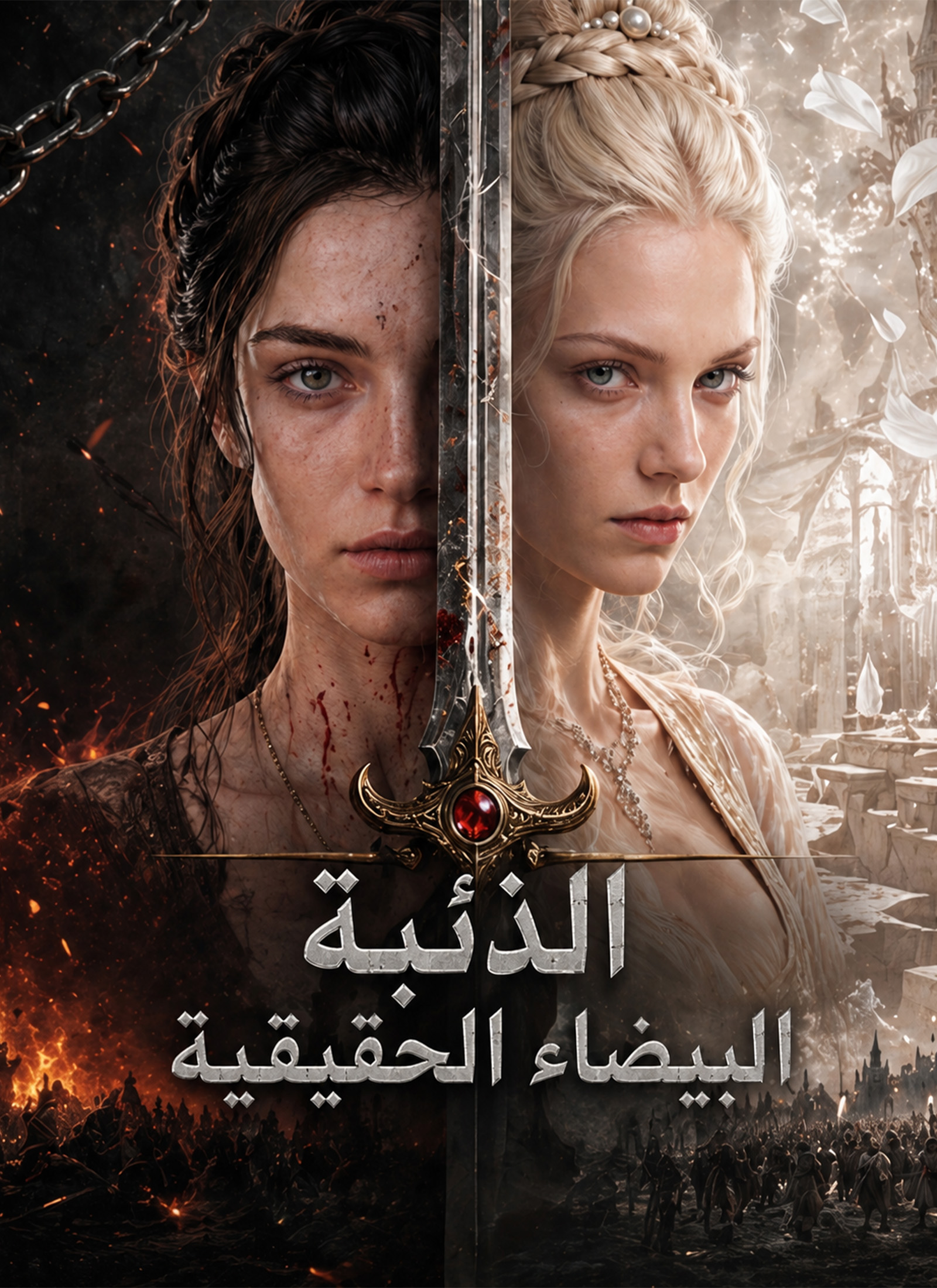 الذئبة البيضاء الحقيقية