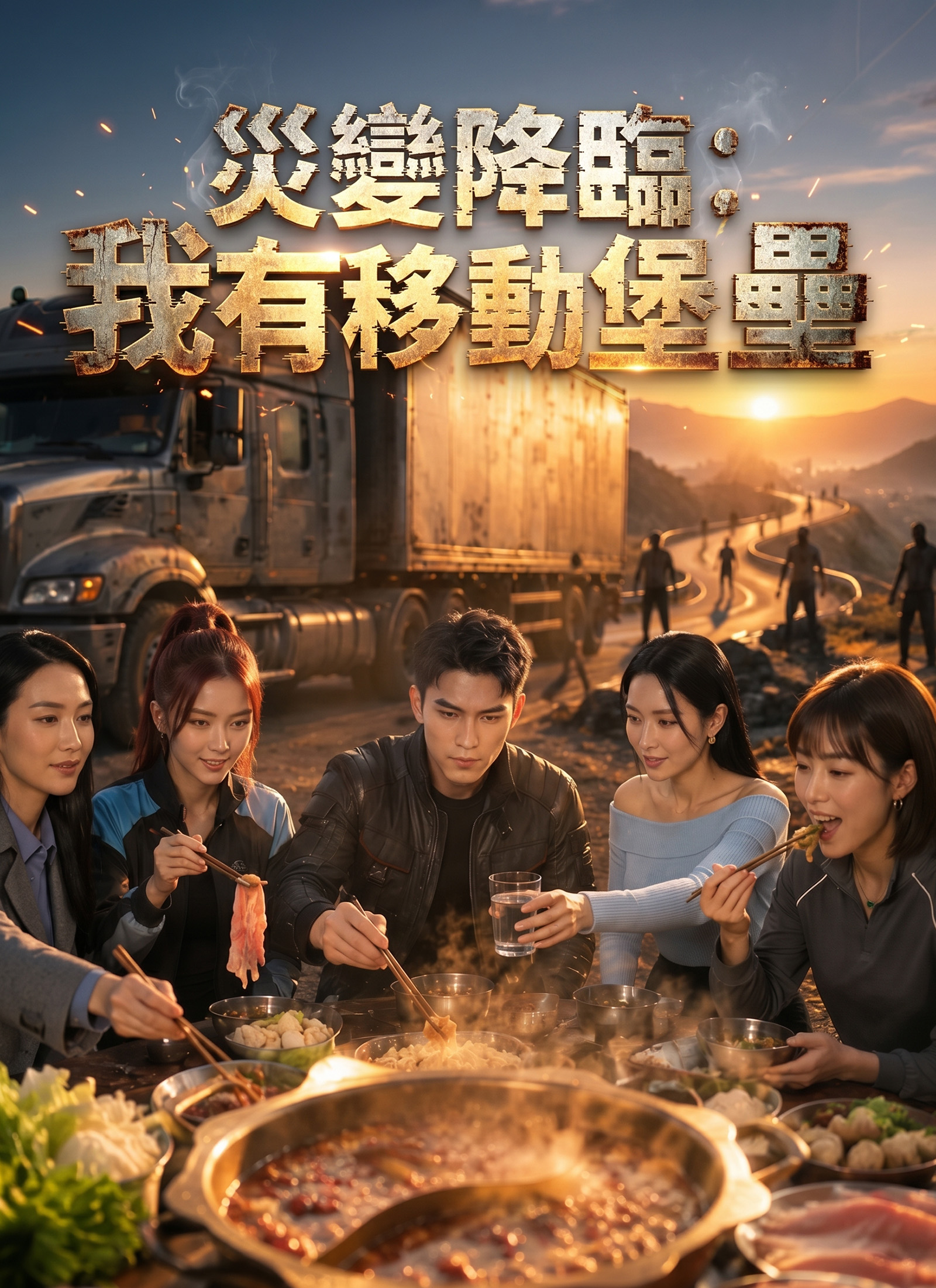 災變降臨:我有移動堡壘 poster