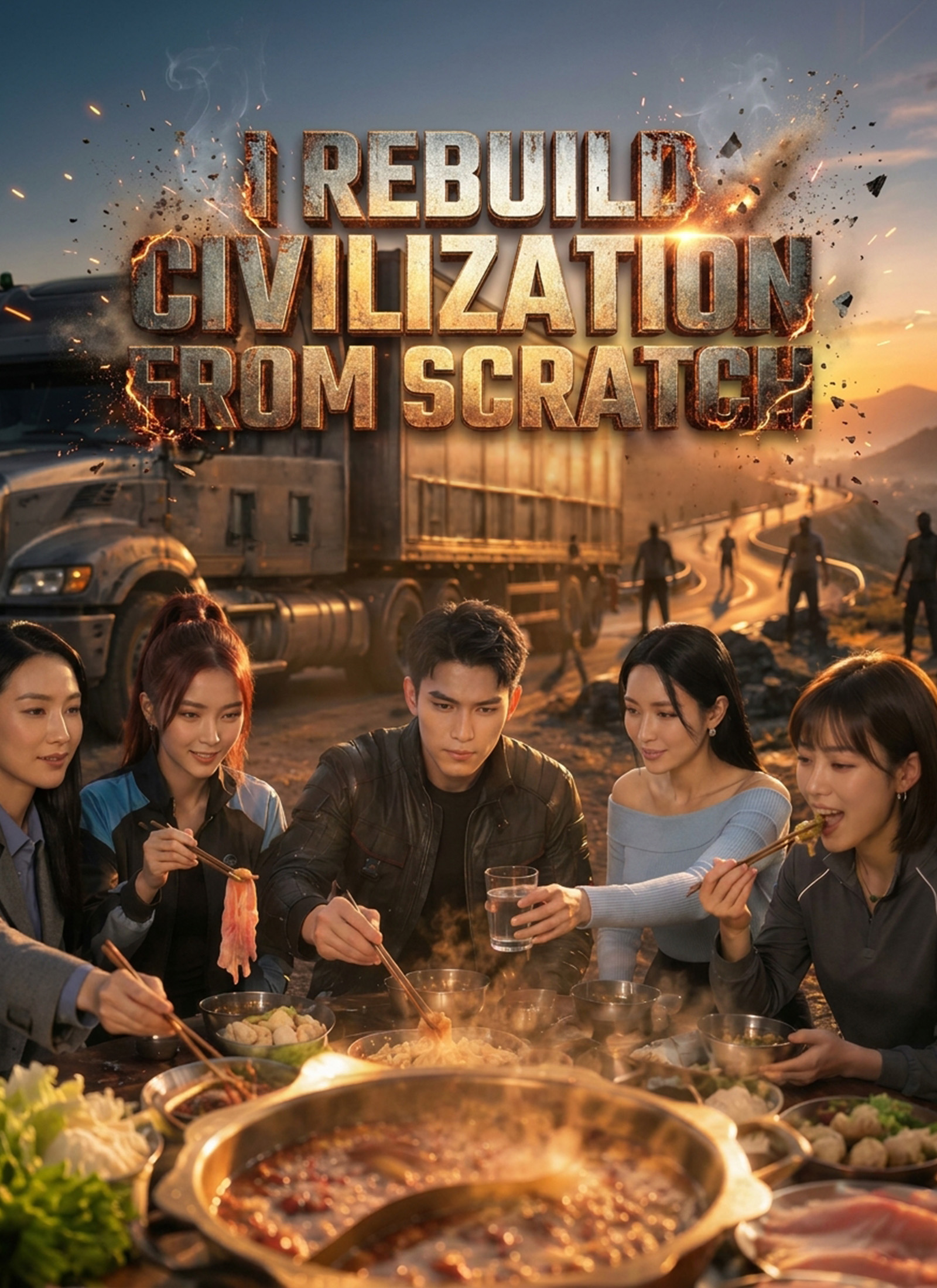 I Rebuild Civilization From Scratch Vertical Poster
