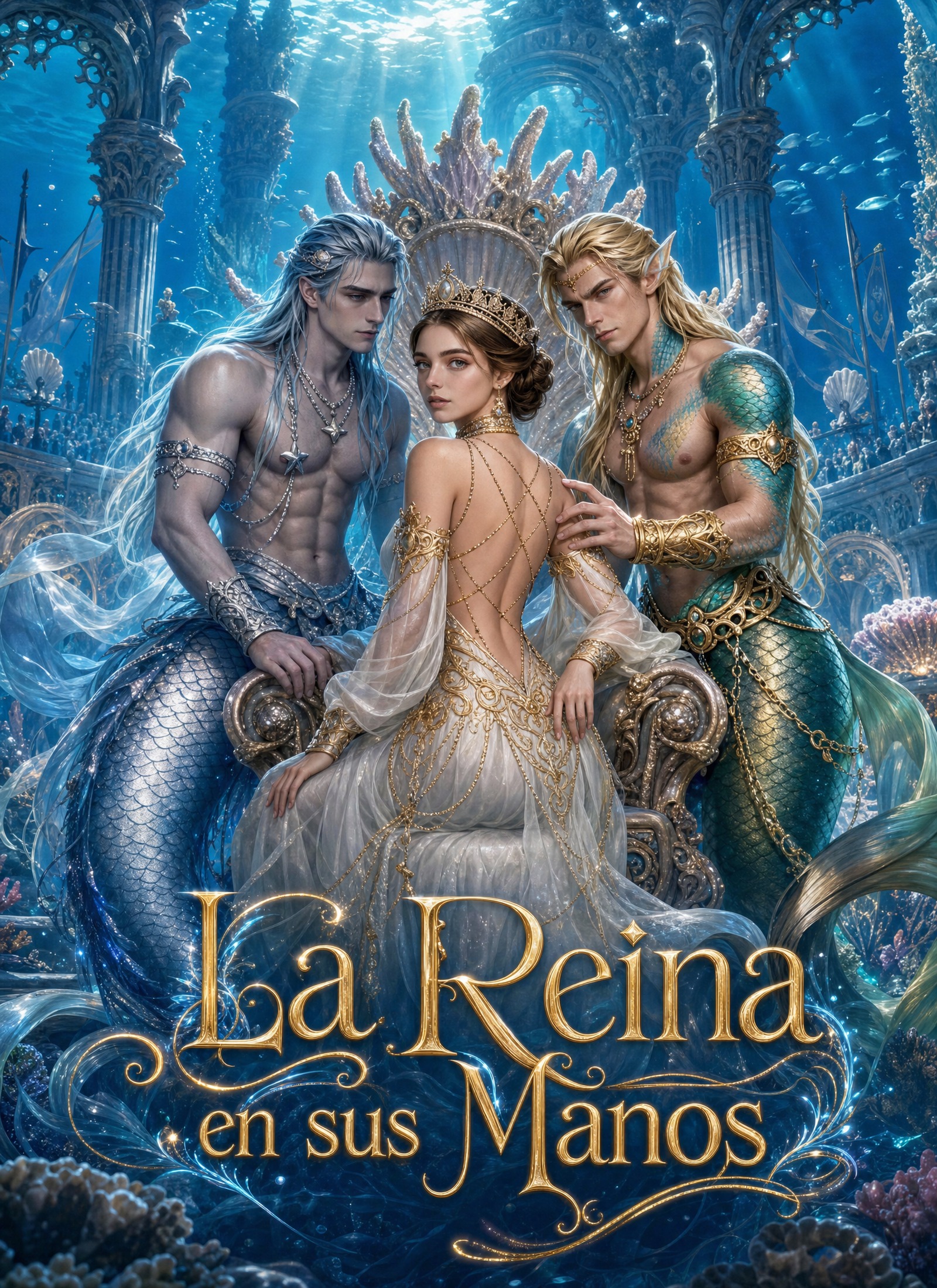 La reina en sus manos poster