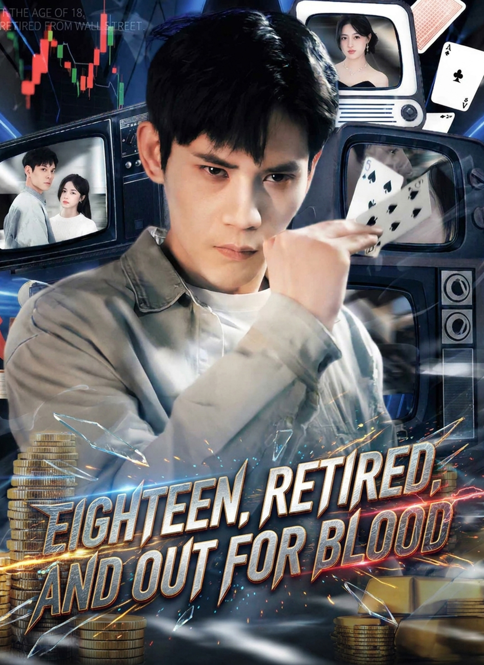 Eighteen, Retired, and Out for Blood Vertical Poster
