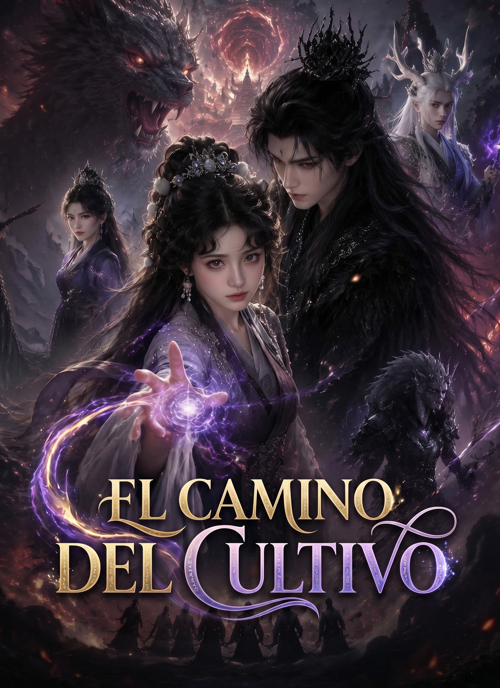 El camino del cultivo poster