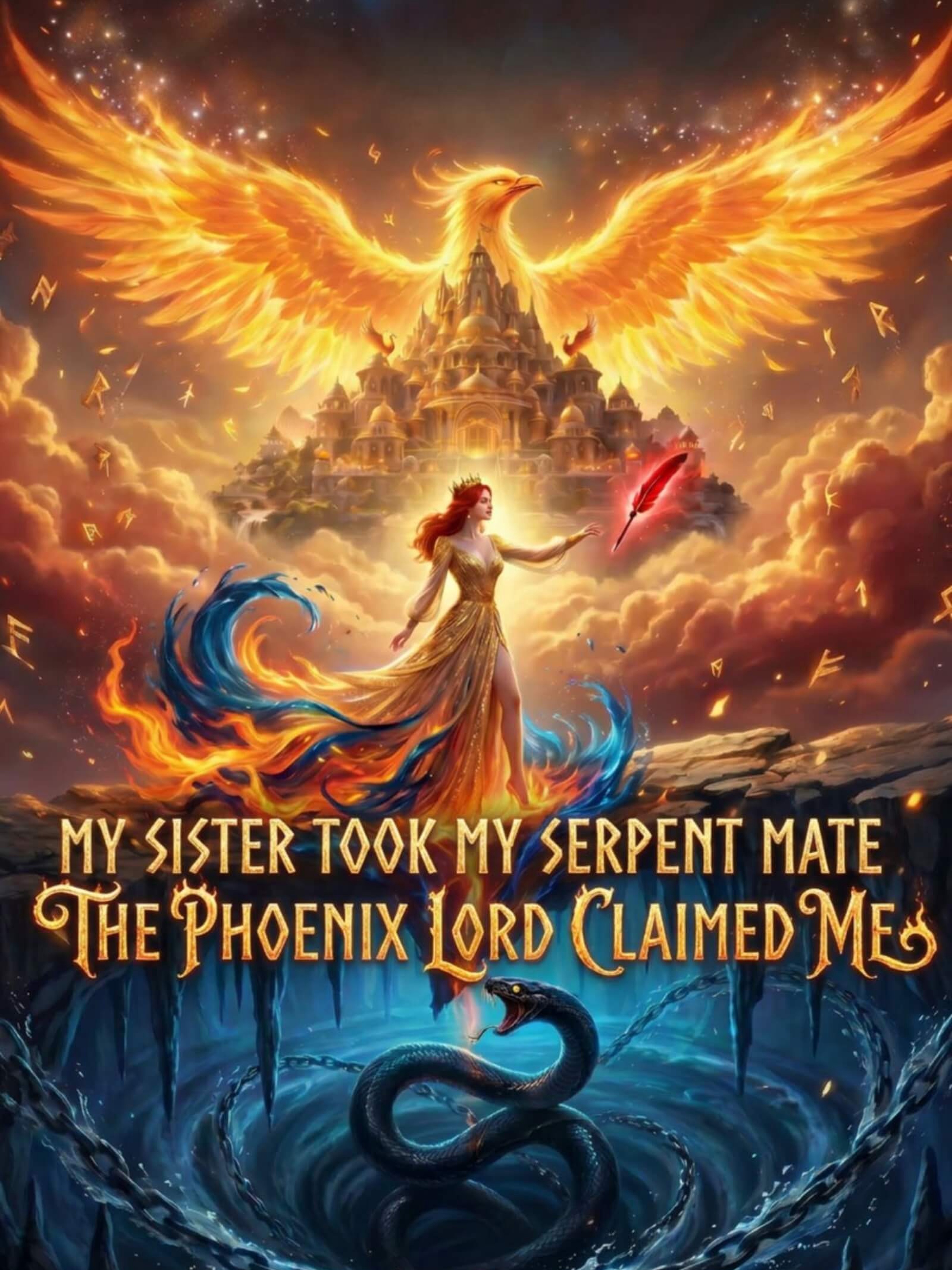 My Sister Took My Serpent Mate:The Phoenix Lord Claimed Me