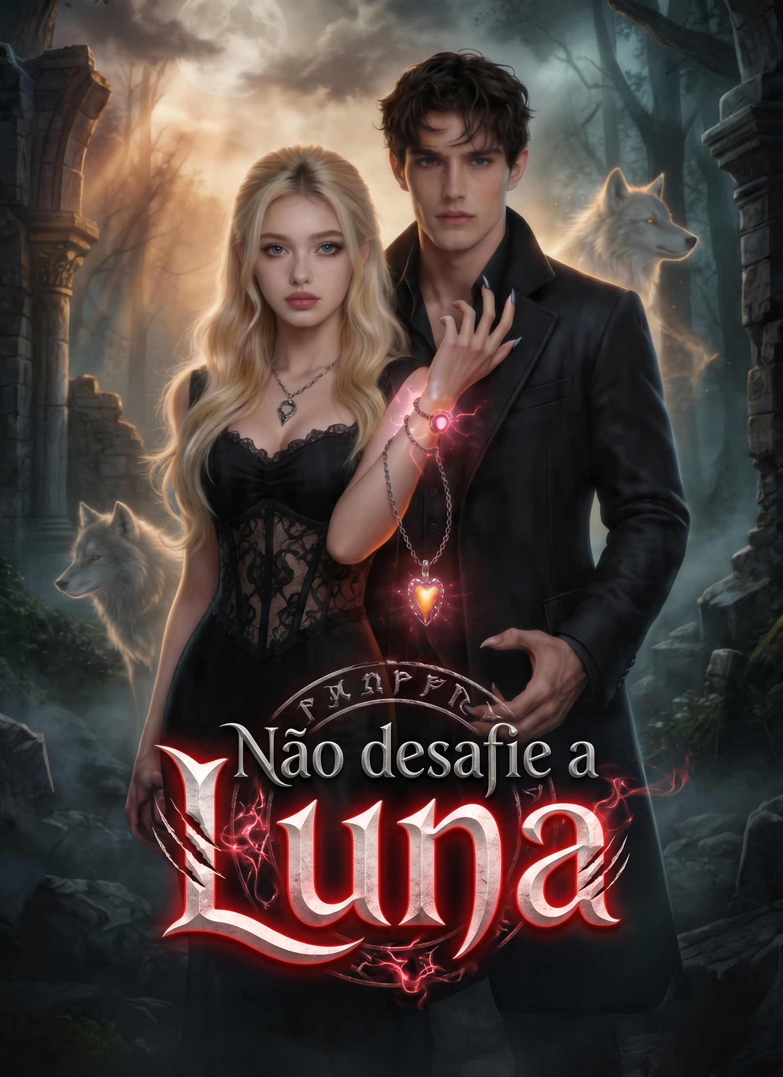 Capa de Não desafie a Luna